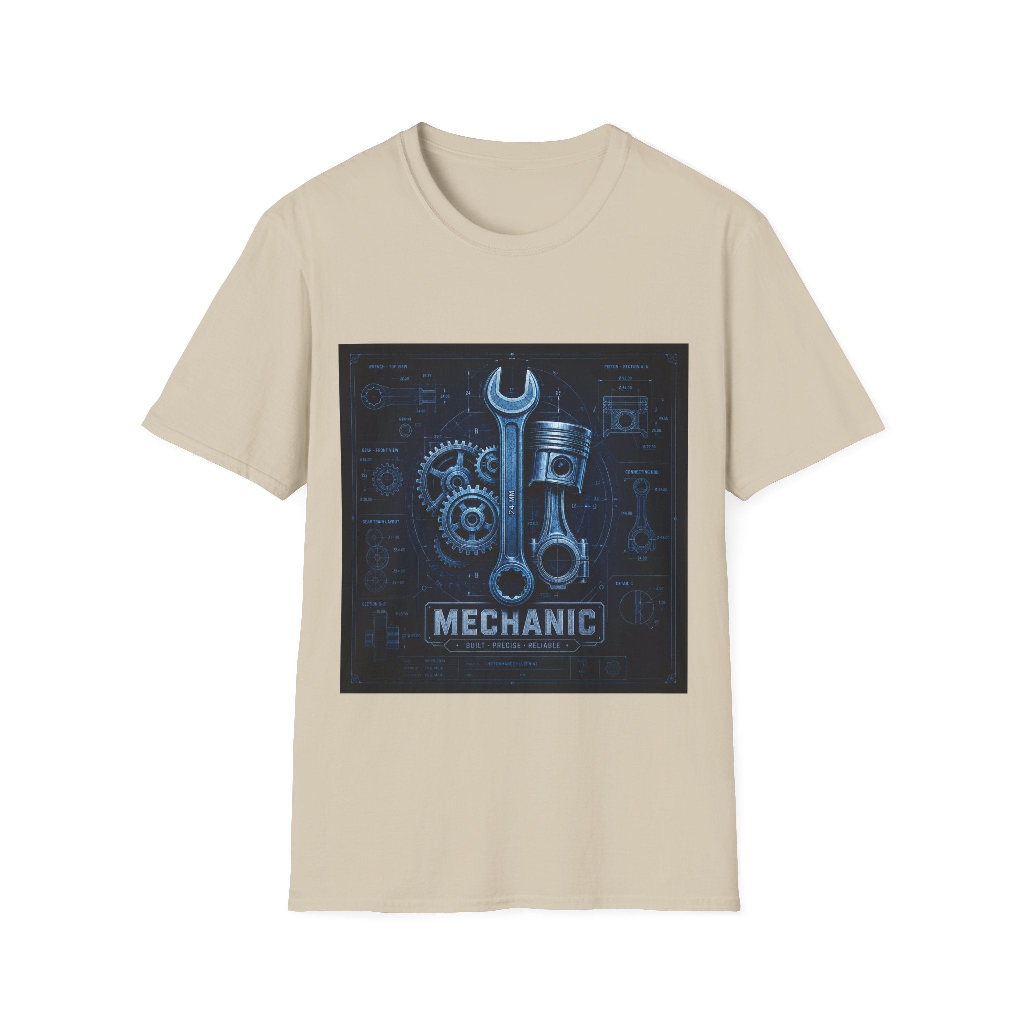 Mechanic Blueprint Classic Tee