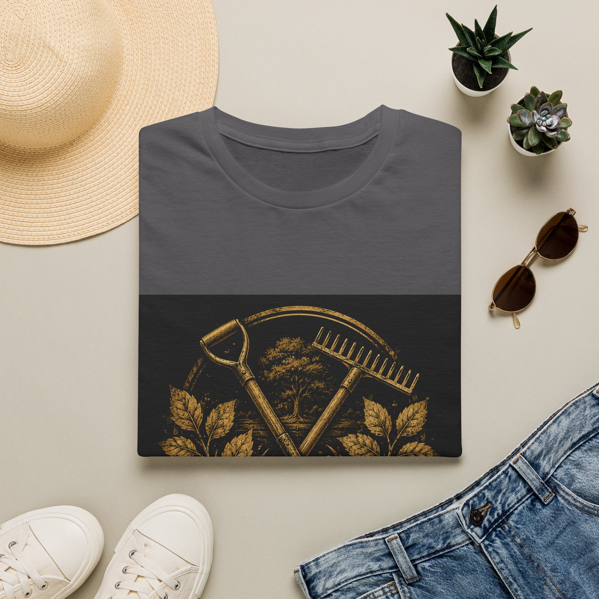 Proud Landscaper Badge Classic Tee