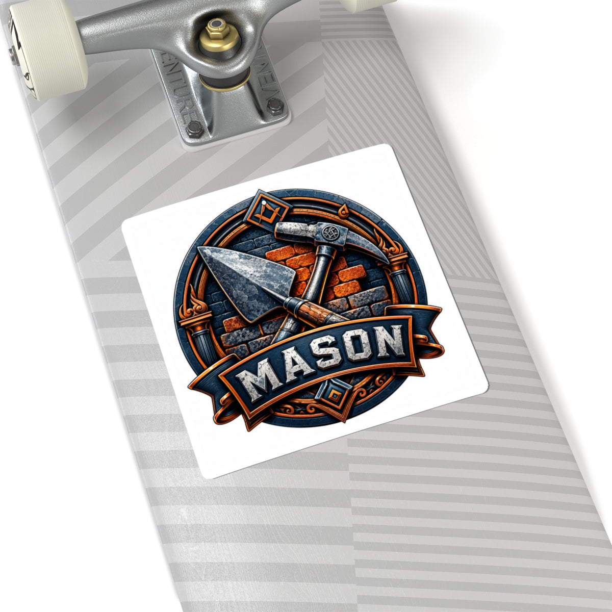 Mason Trade Badge Sticker