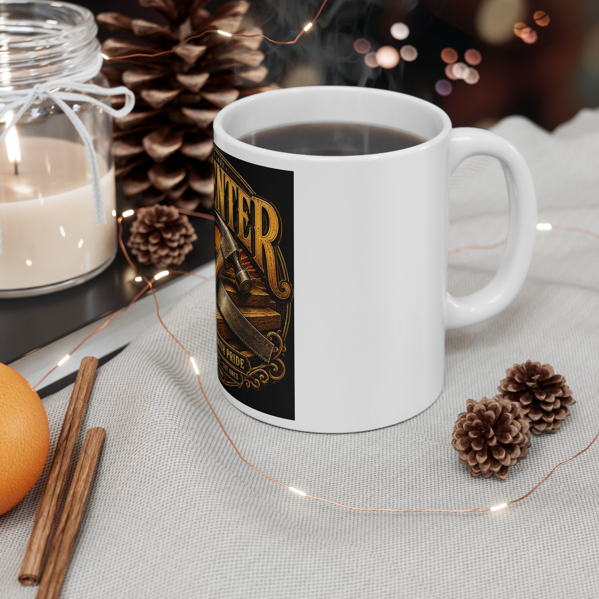 Carpenter Crafted With Pride Mug
