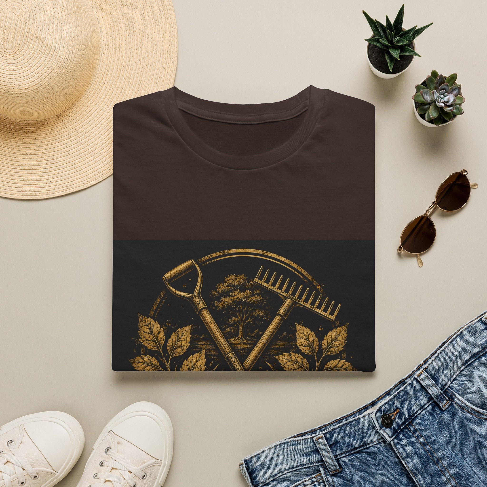 Proud Landscaper Badge Classic Tee