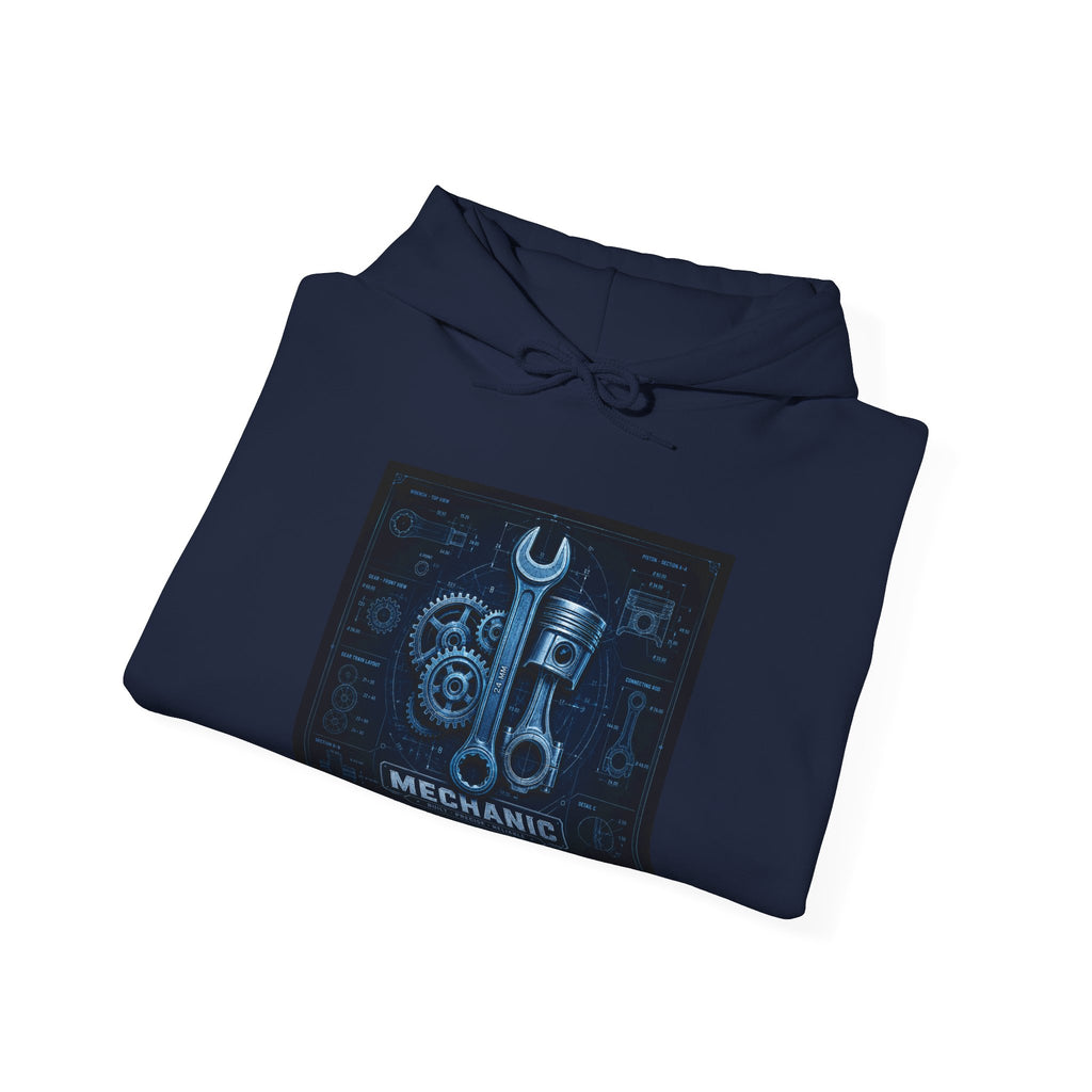 Mechanic Blueprint Hoodie