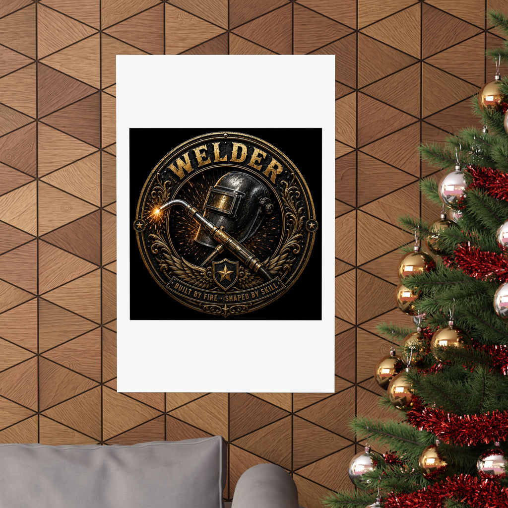 Welder Pride Poster