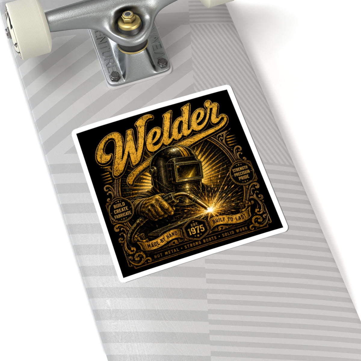 Proud Welder Heritage Sticker