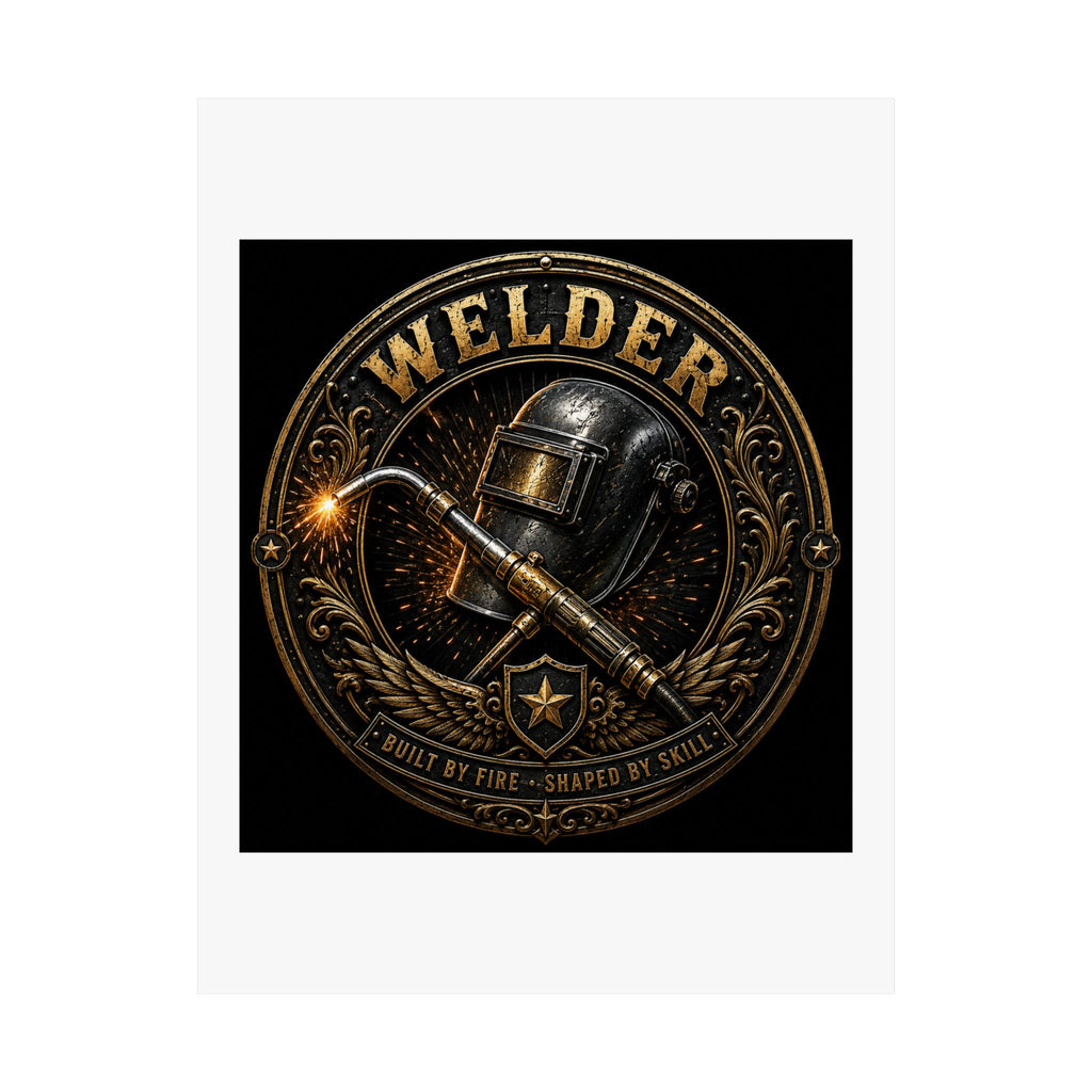 Welder Pride Poster
