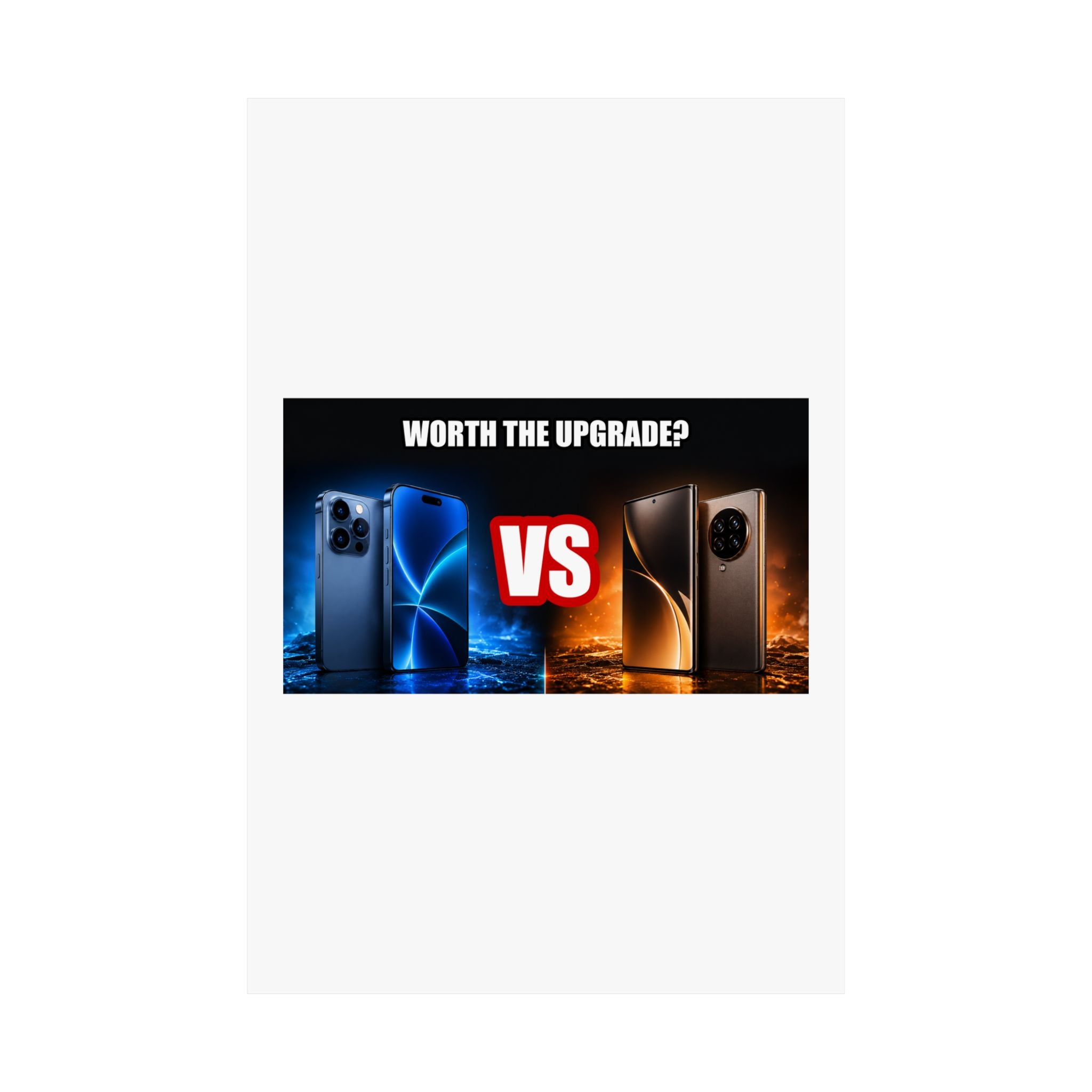 Worth The Upgrade Poster