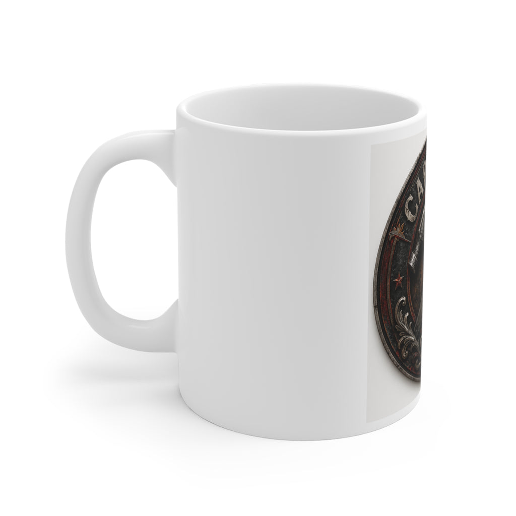 Carpenter's Toolbox Badge Mug