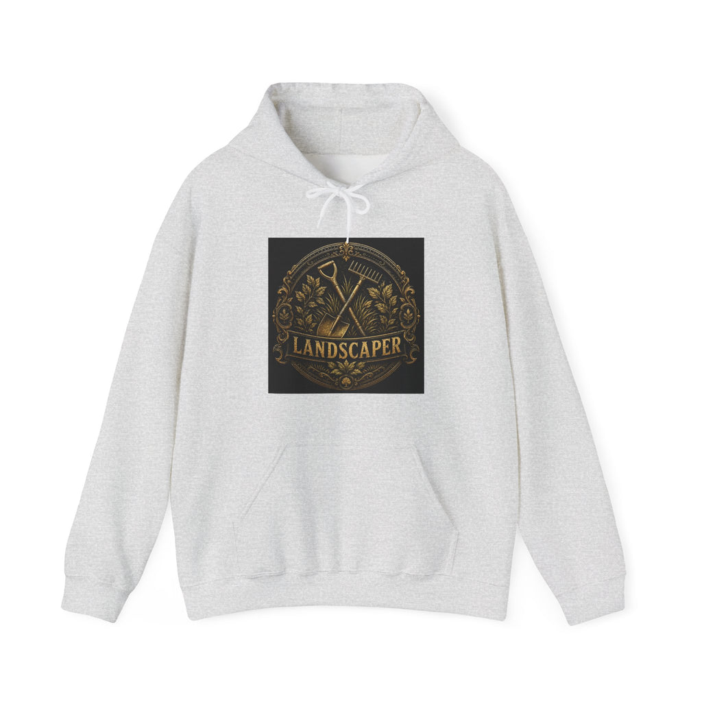 Proud Landscaper Badge Hoodie