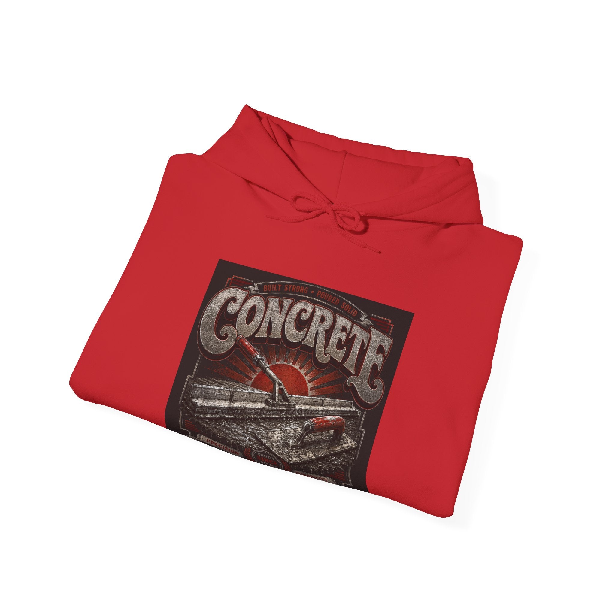 Built Strong Concrete Crew Hoodie