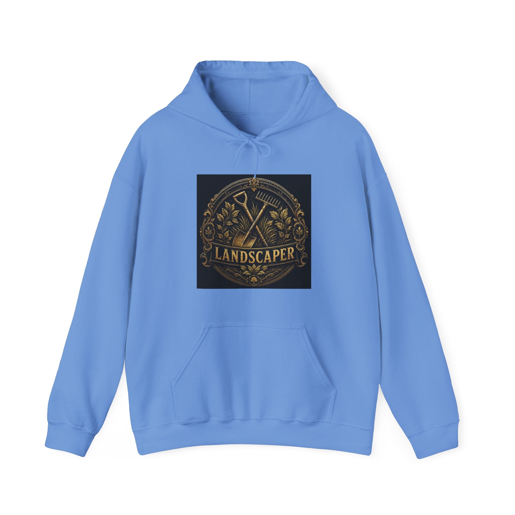 Proud Landscaper Badge Hoodie
