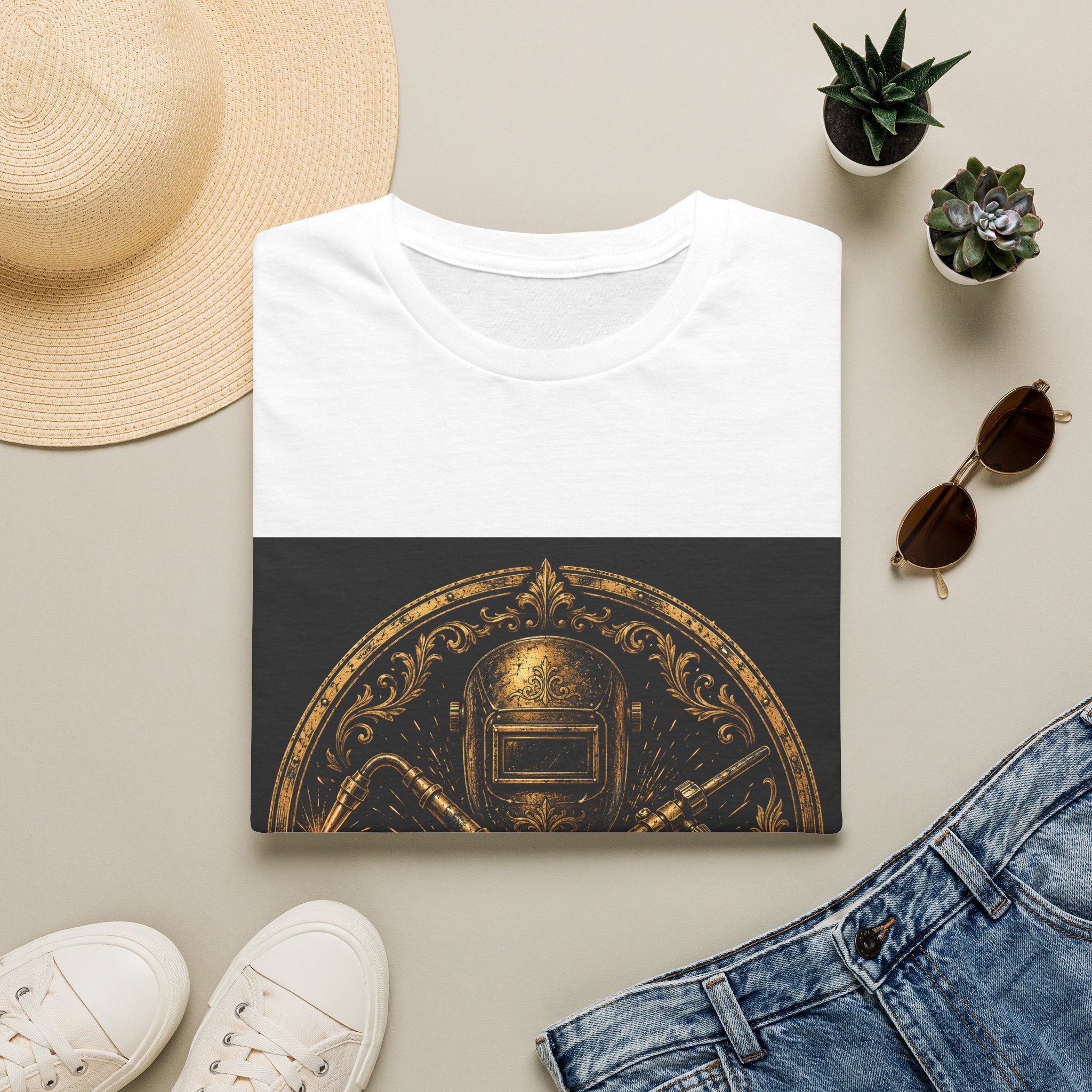 Proud Welder Badge Classic Tee