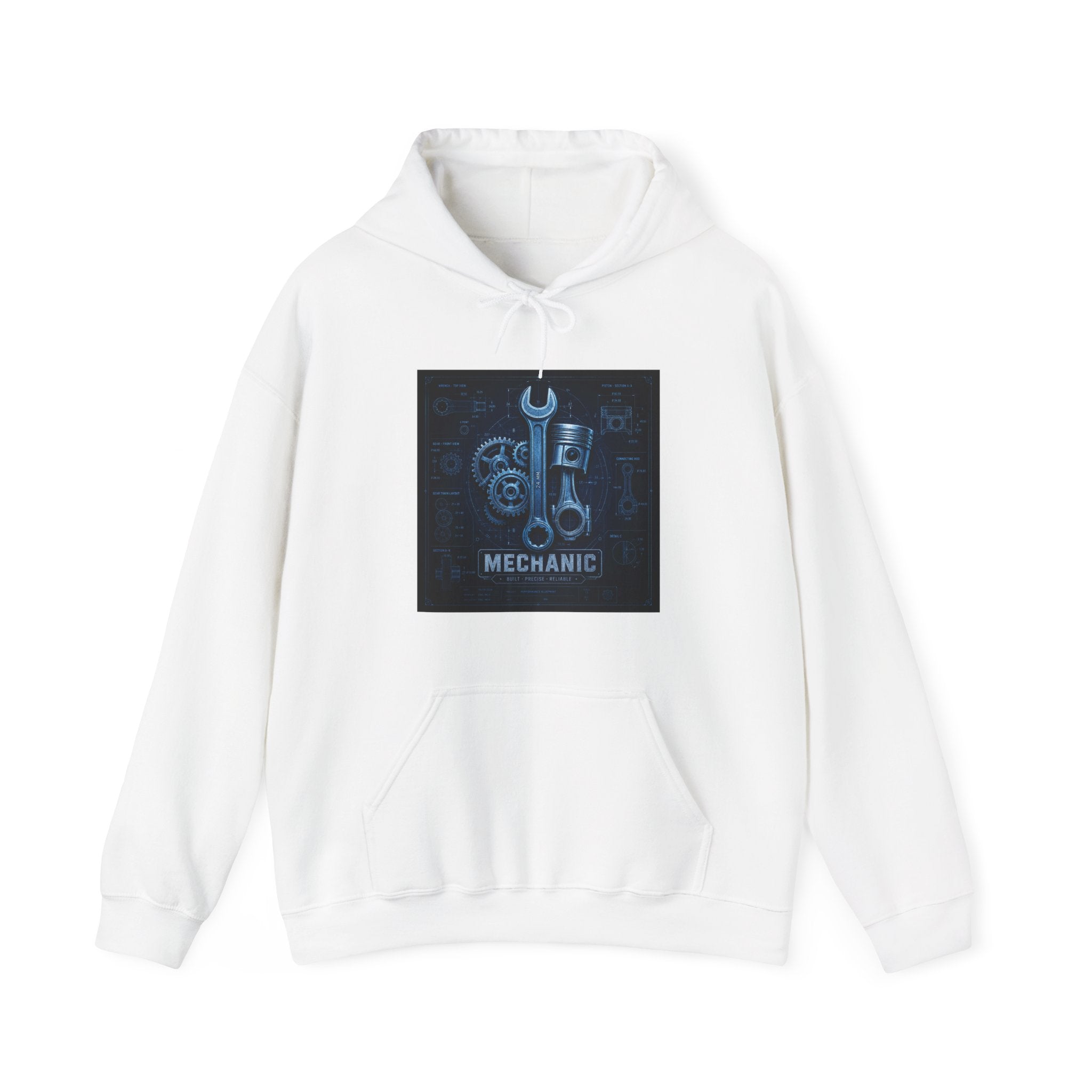 Mechanic Blueprint Hoodie