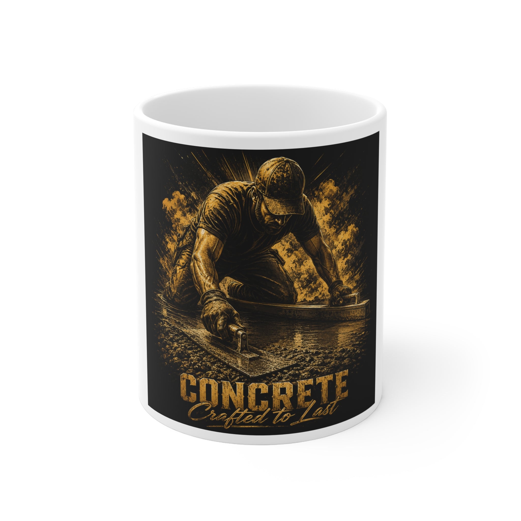 Concrete Crafted To Last Mug