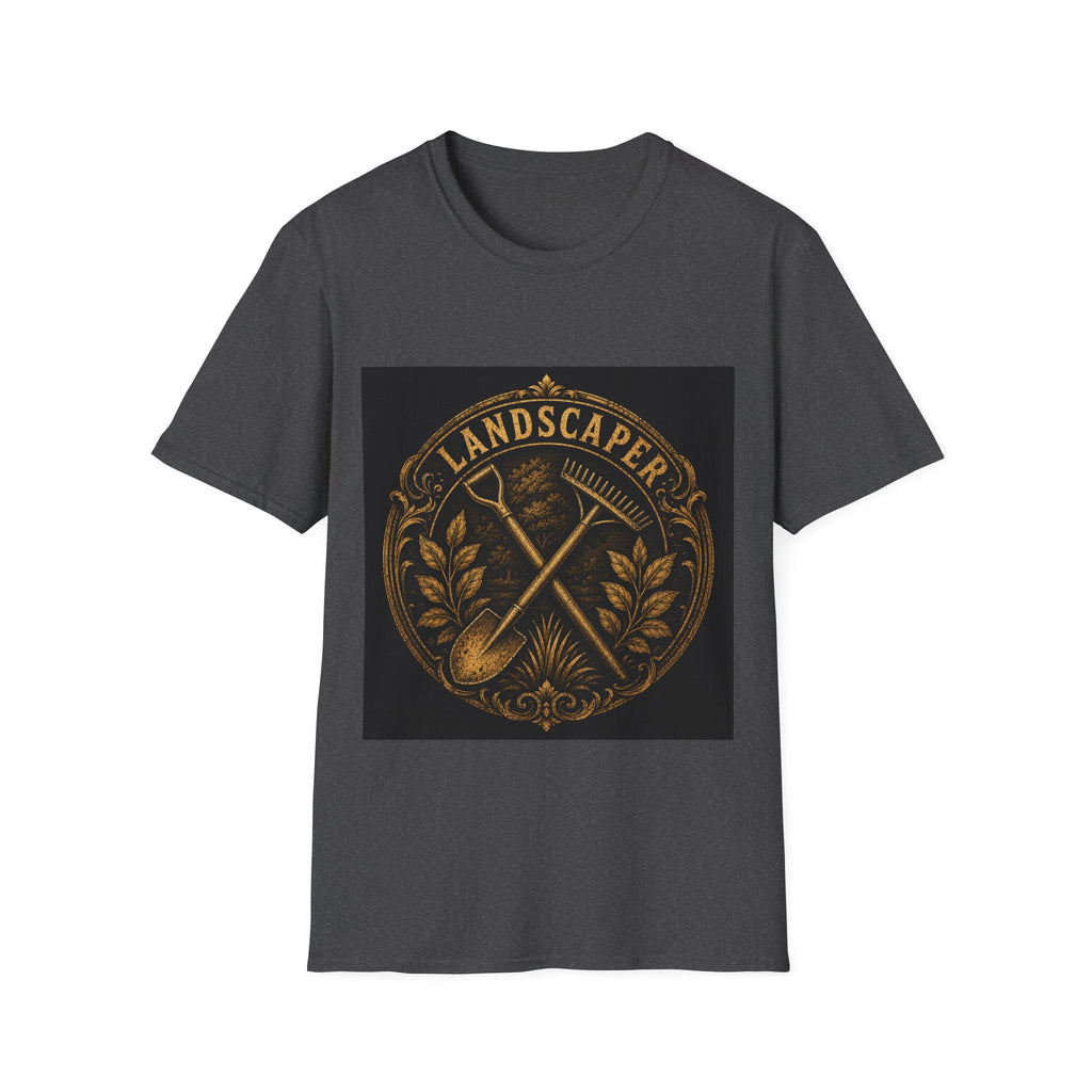 Golden Landscaper Emblem Classic Tee