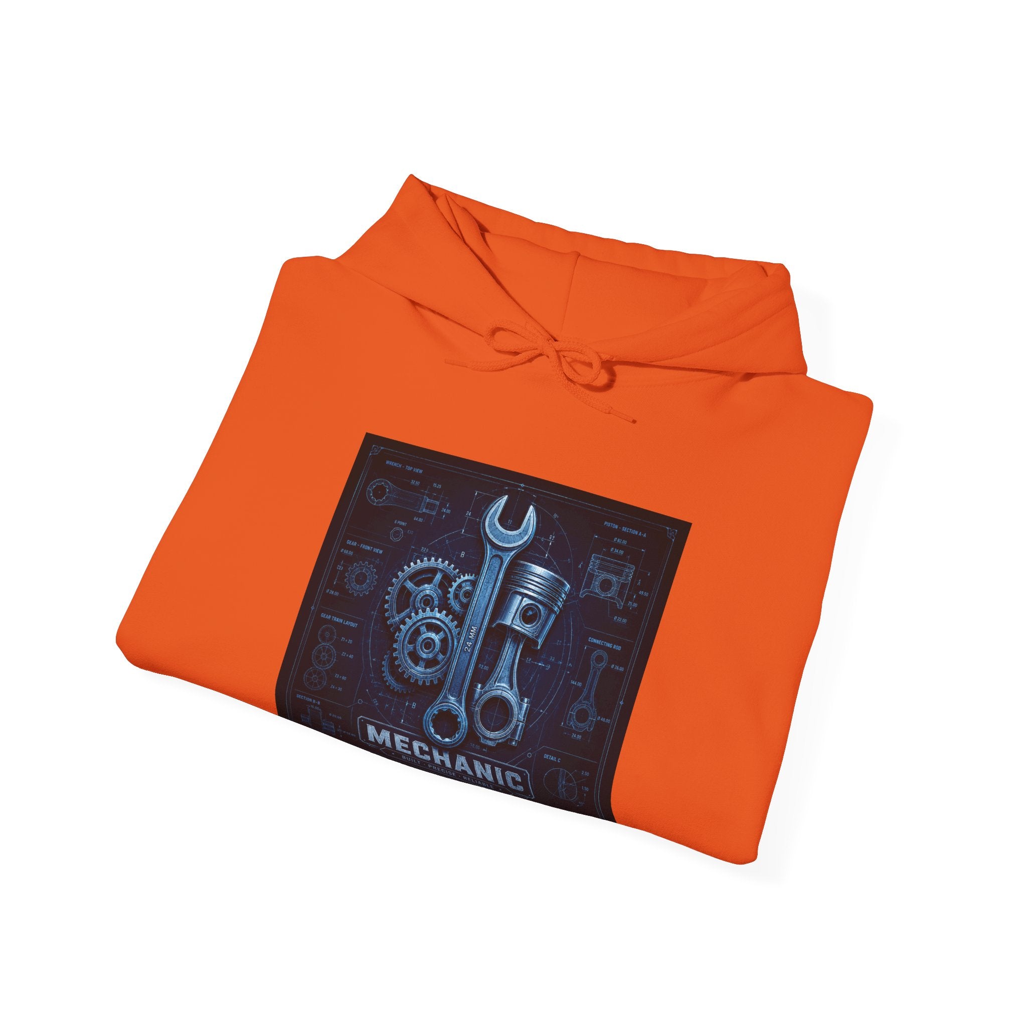 Mechanic Blueprint Hoodie