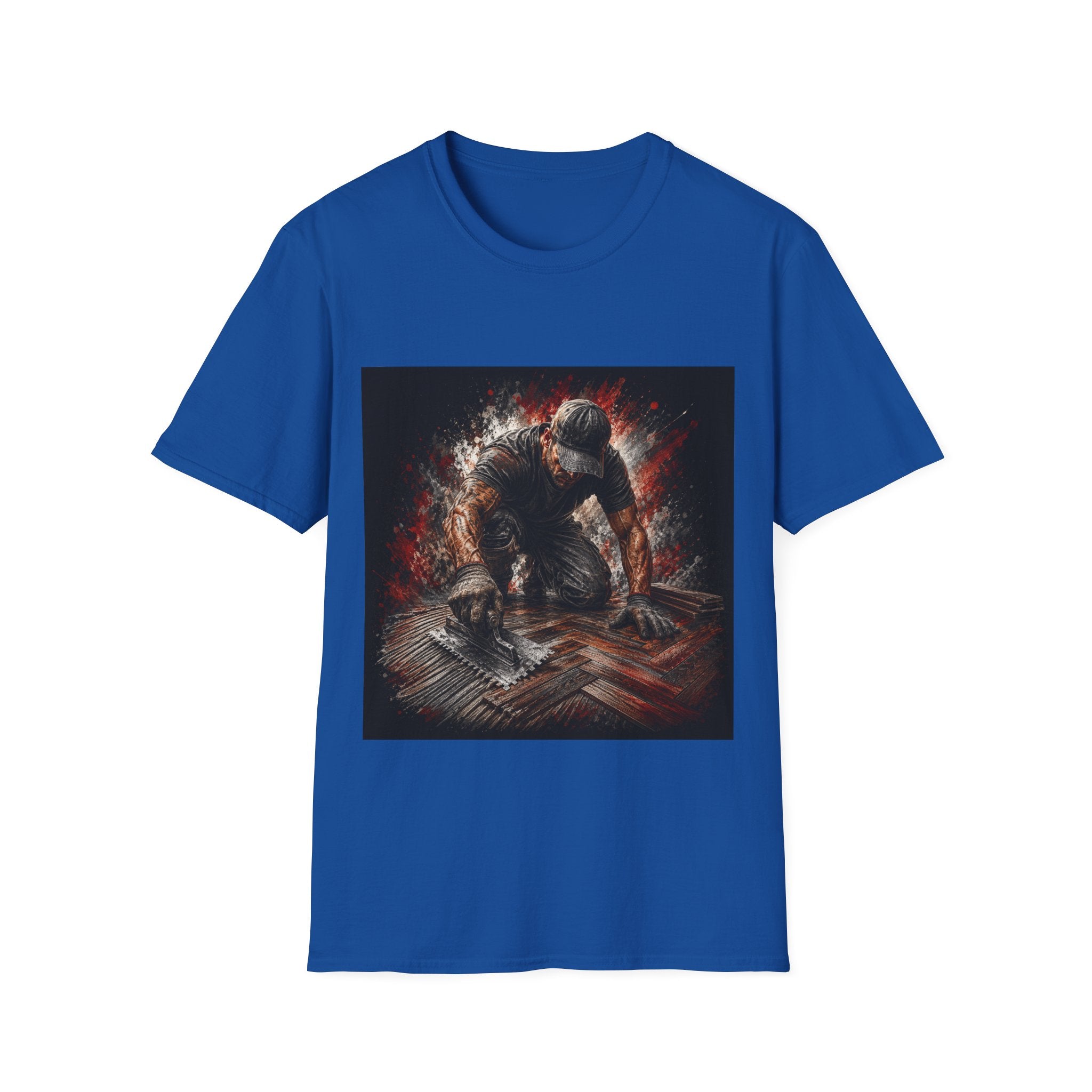 Tattooed Tiler At Work Classic Tee