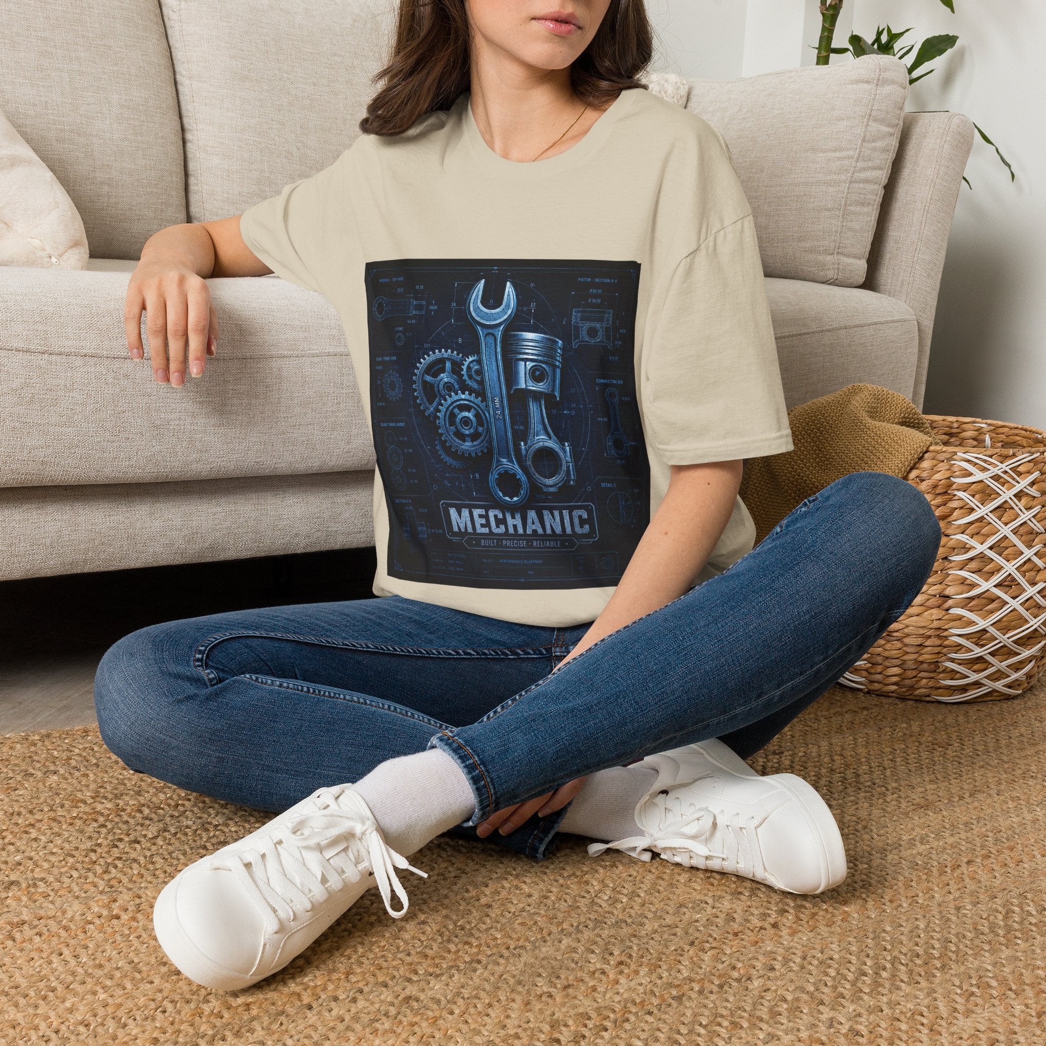 Mechanic Blueprint Classic Tee