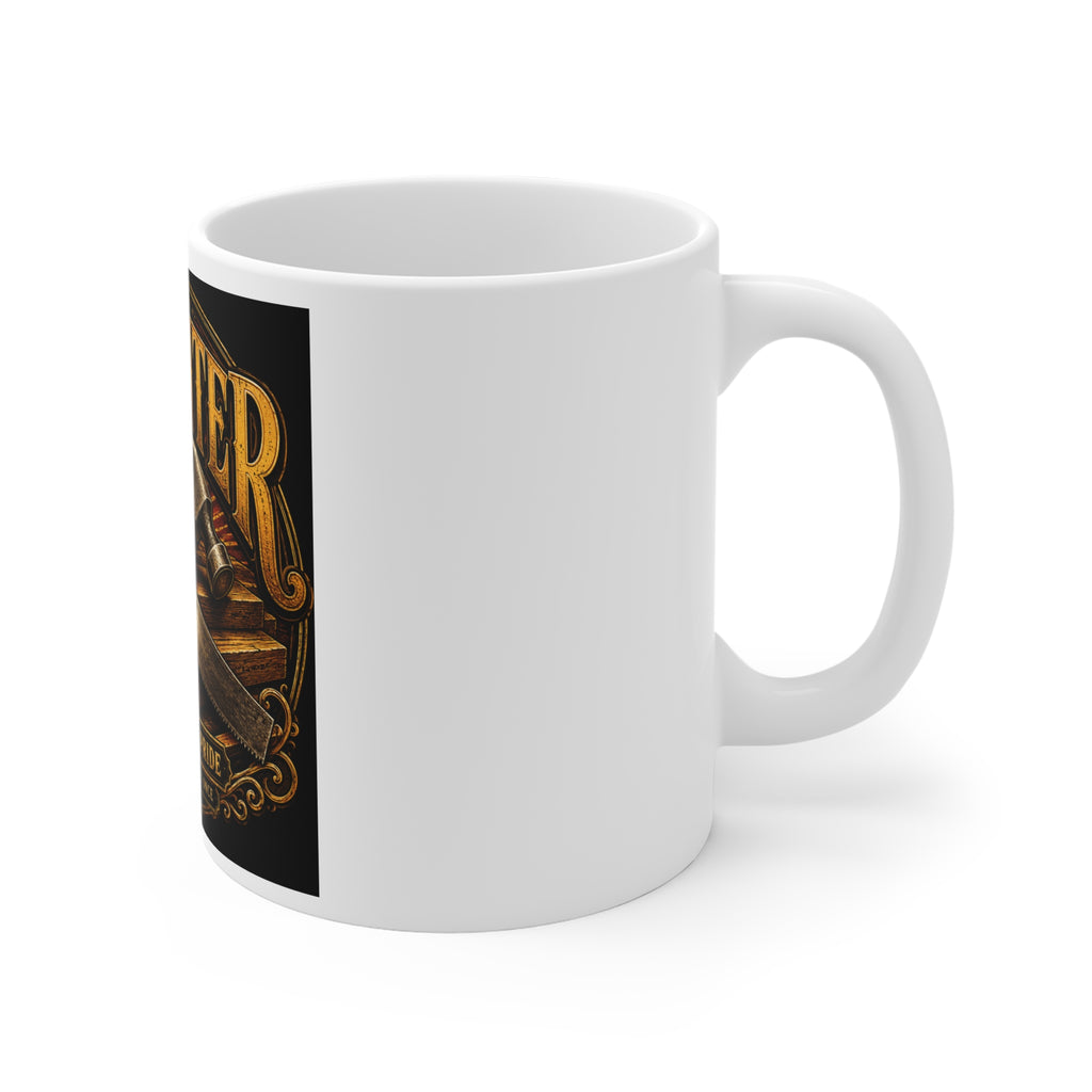Carpenter Crafted With Pride Mug