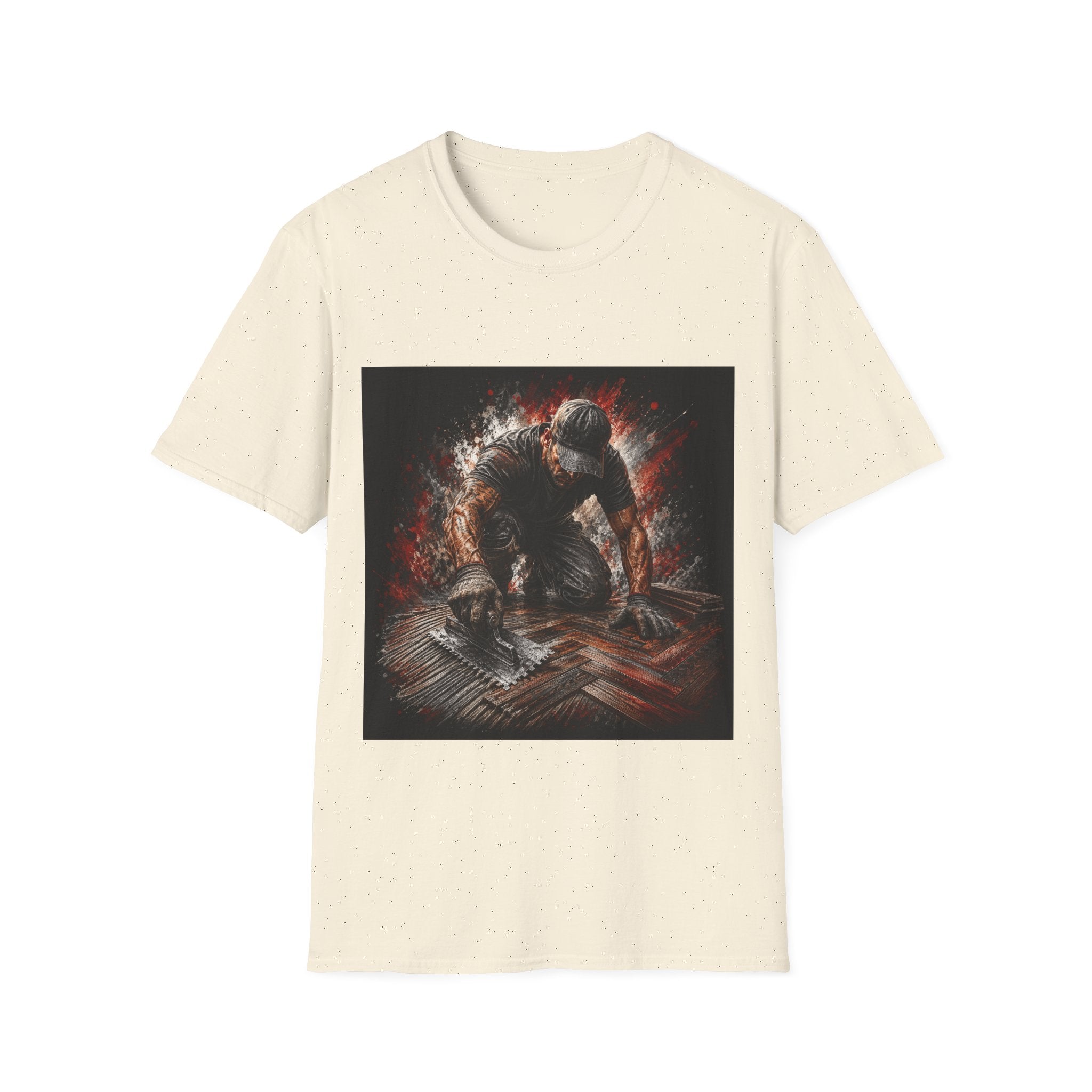 Tattooed Tiler At Work Classic Tee