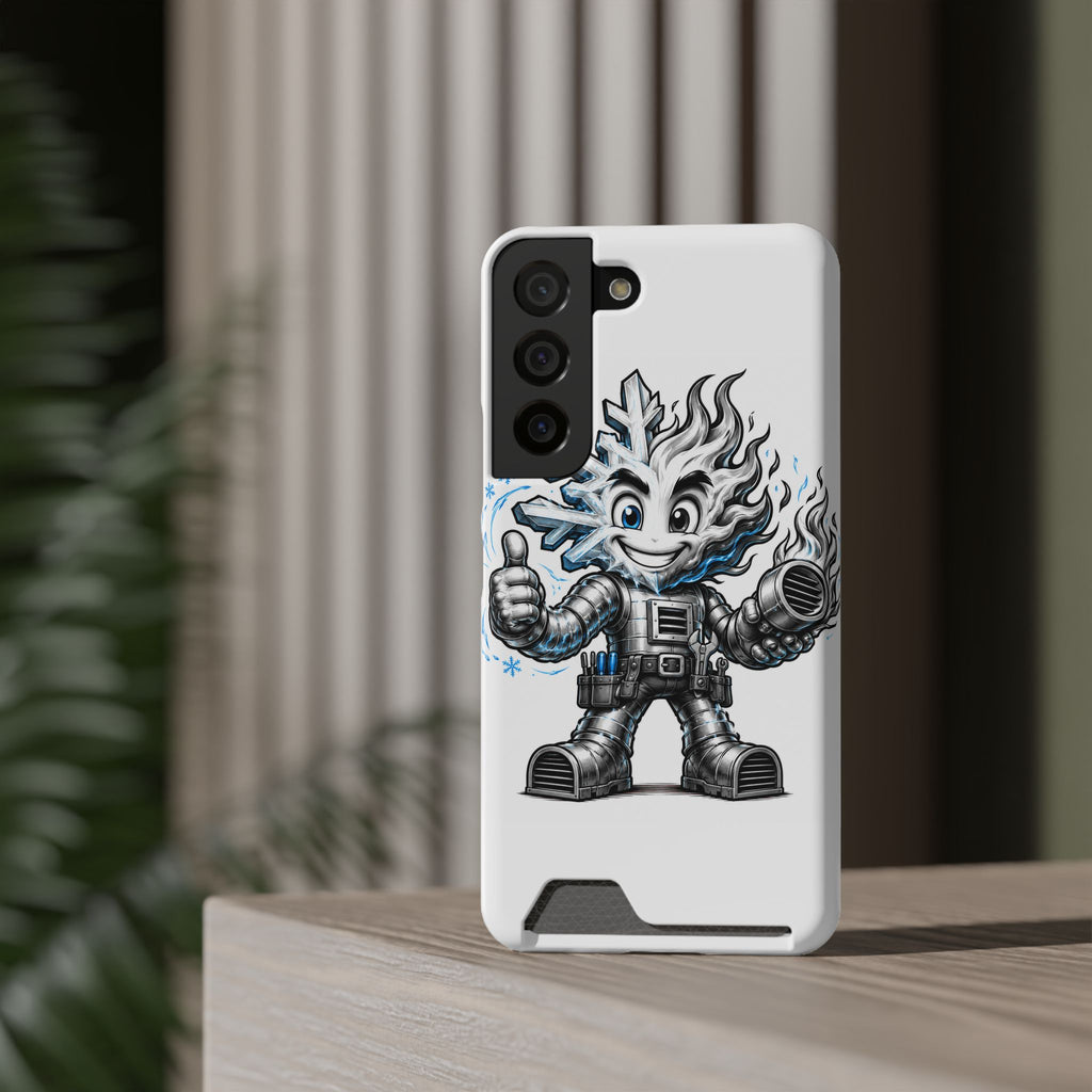 Chilly Robot Snowflake Buddy Phone Case