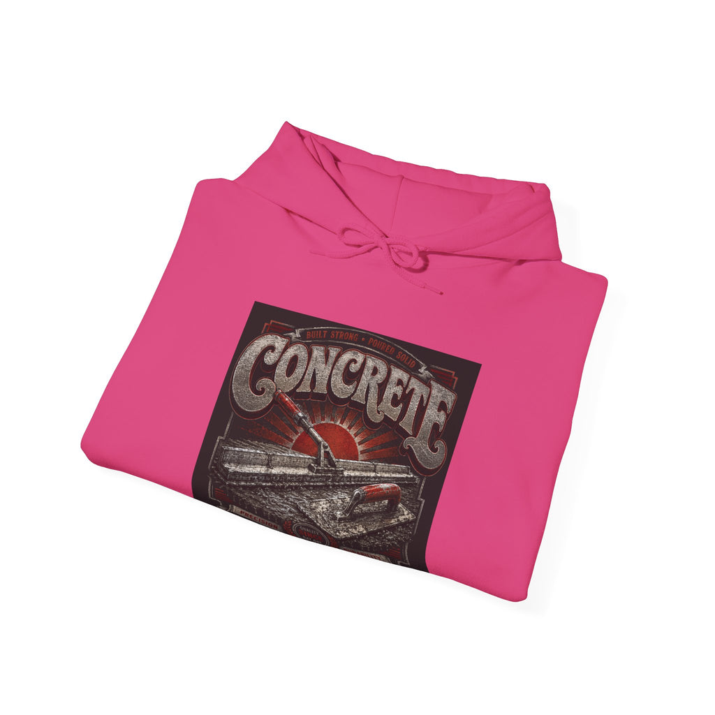 Built Strong Concrete Crew Hoodie