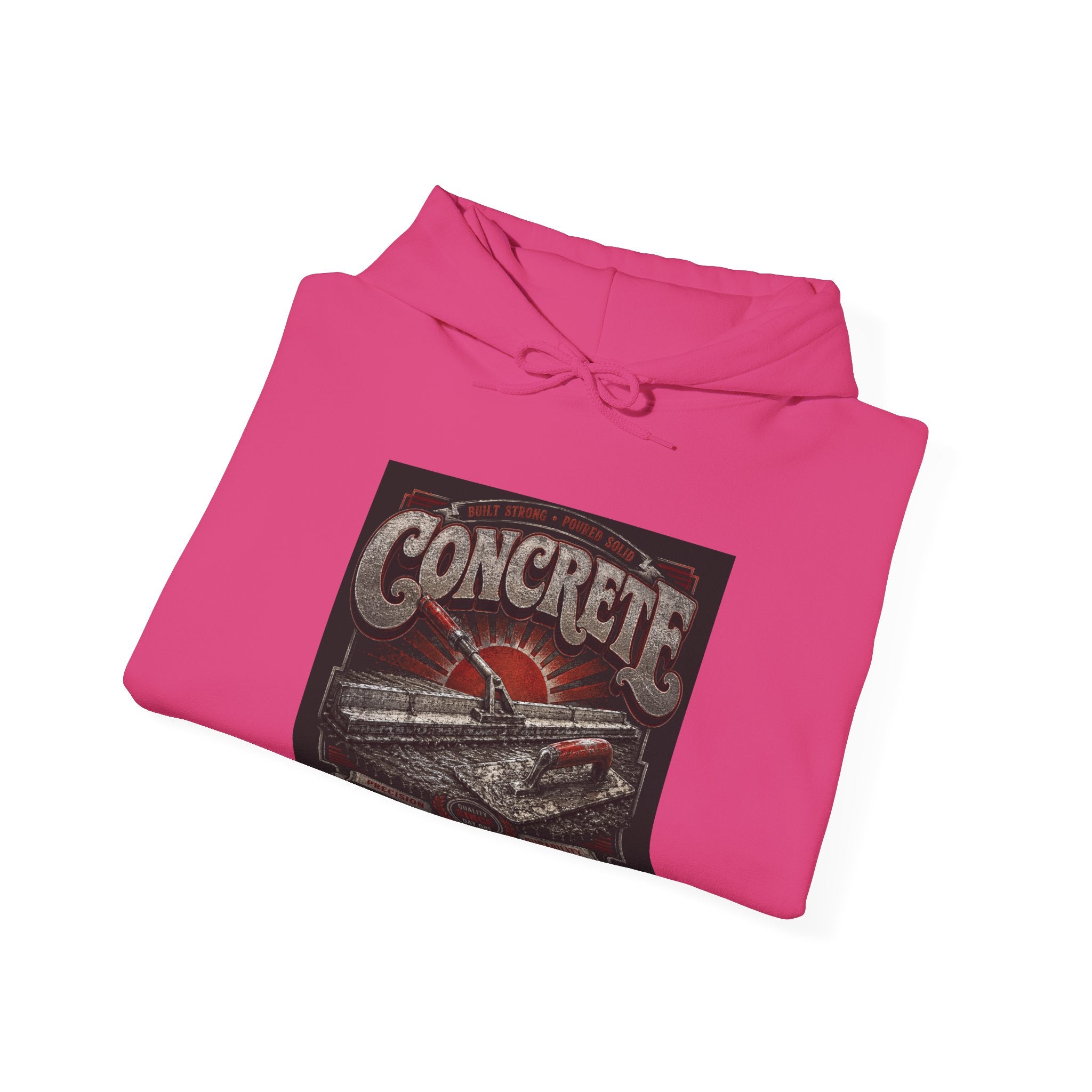 Built Strong Concrete Crew Hoodie