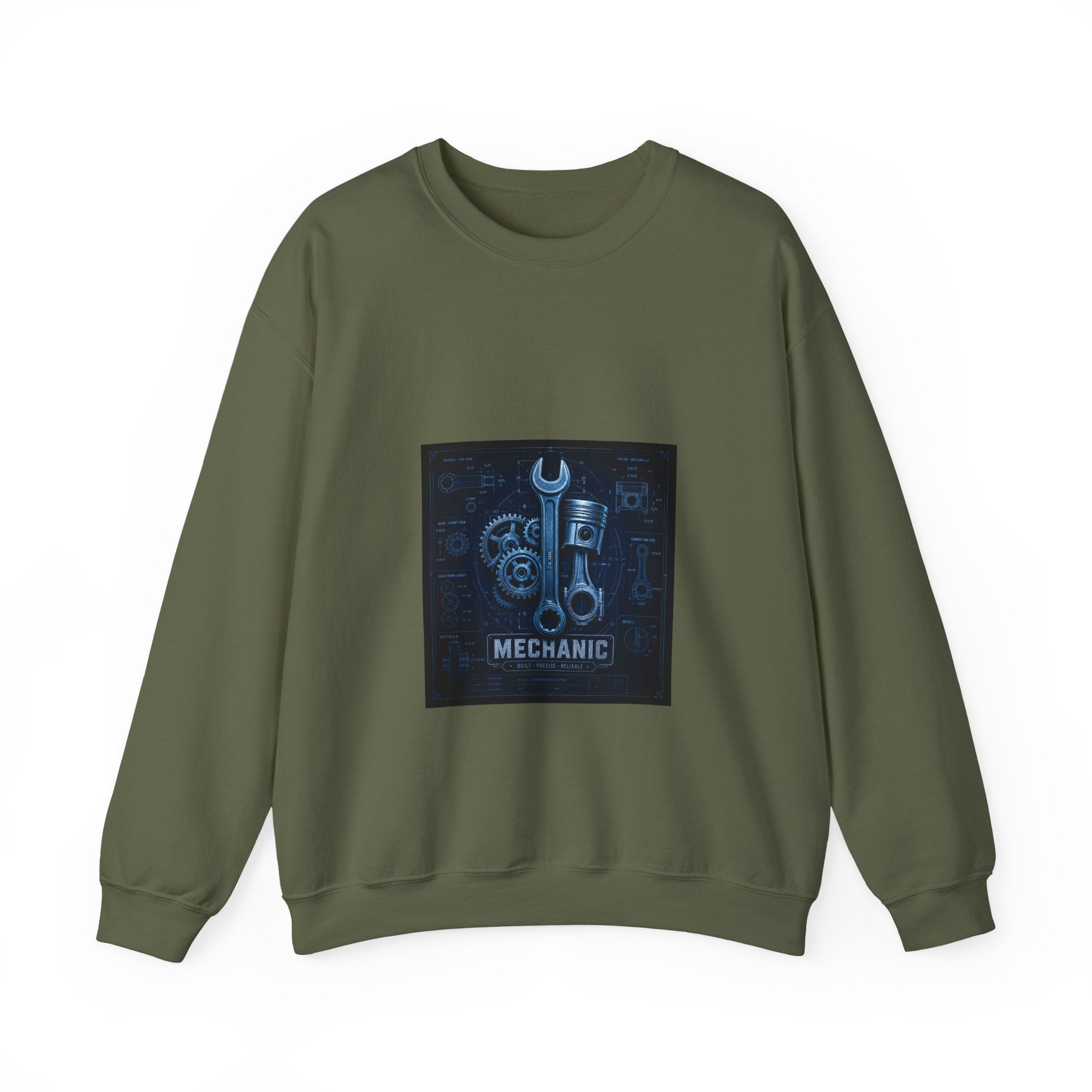 Mechanic Blueprint Sweatshirt