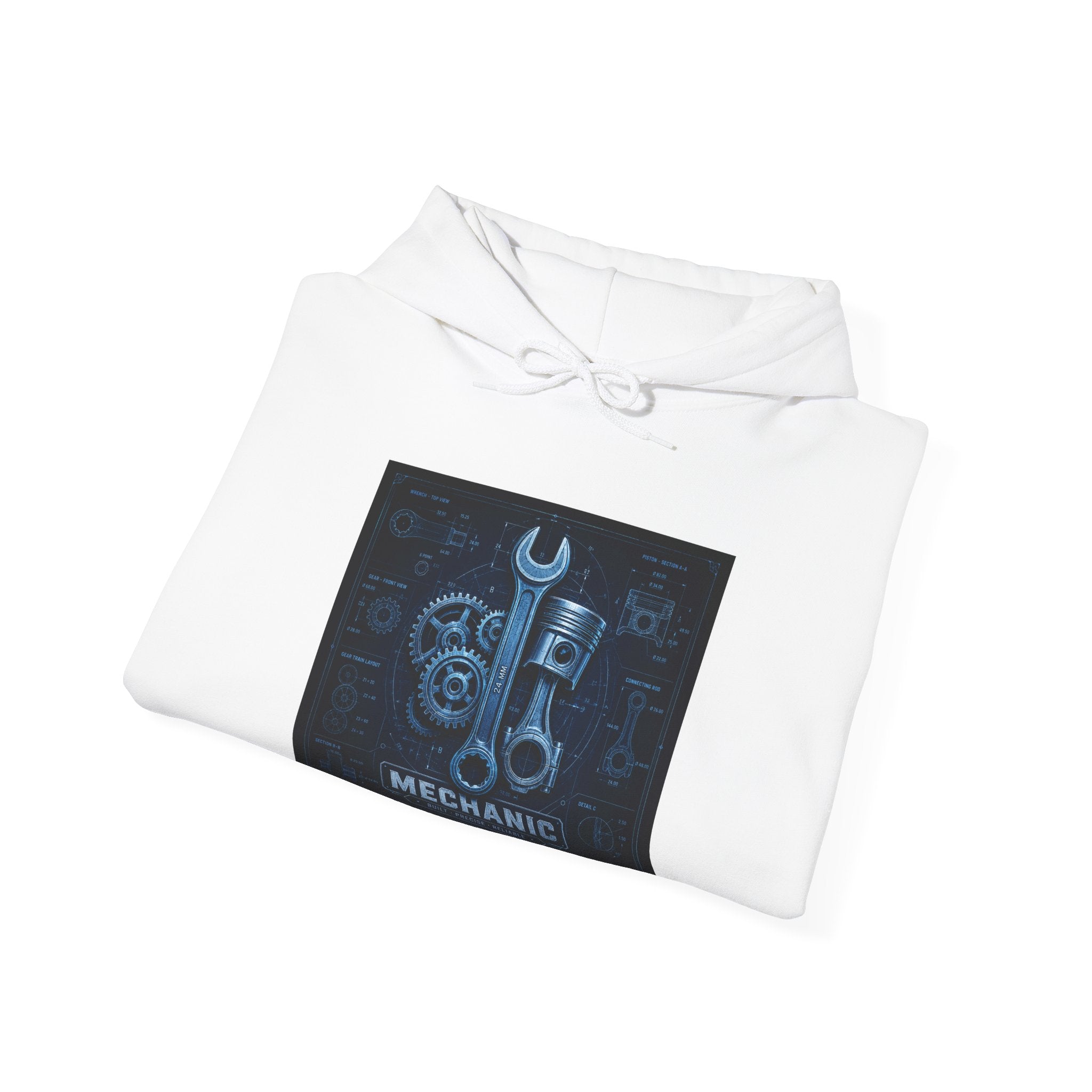 Mechanic Blueprint Hoodie