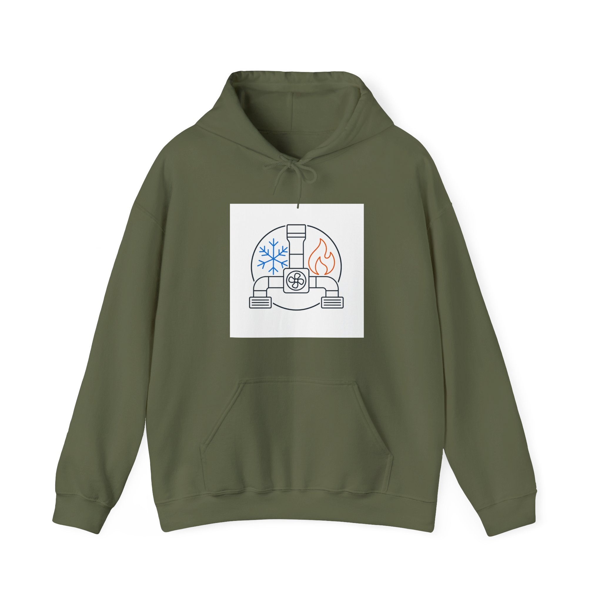Heating And Cooling System Hoodie