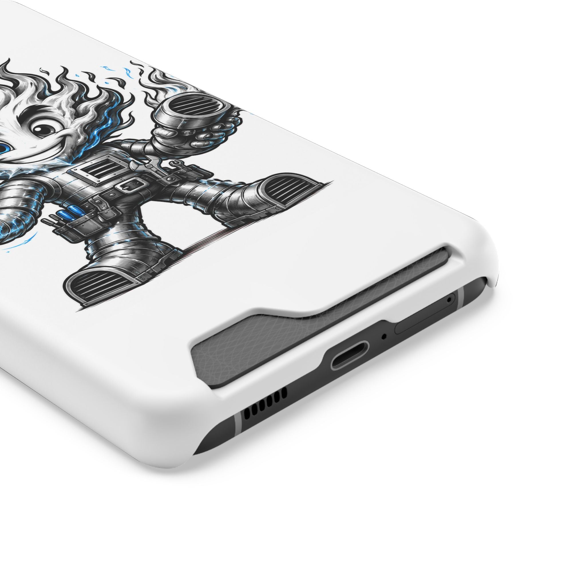 Chilly Robot Snowflake Buddy Phone Case