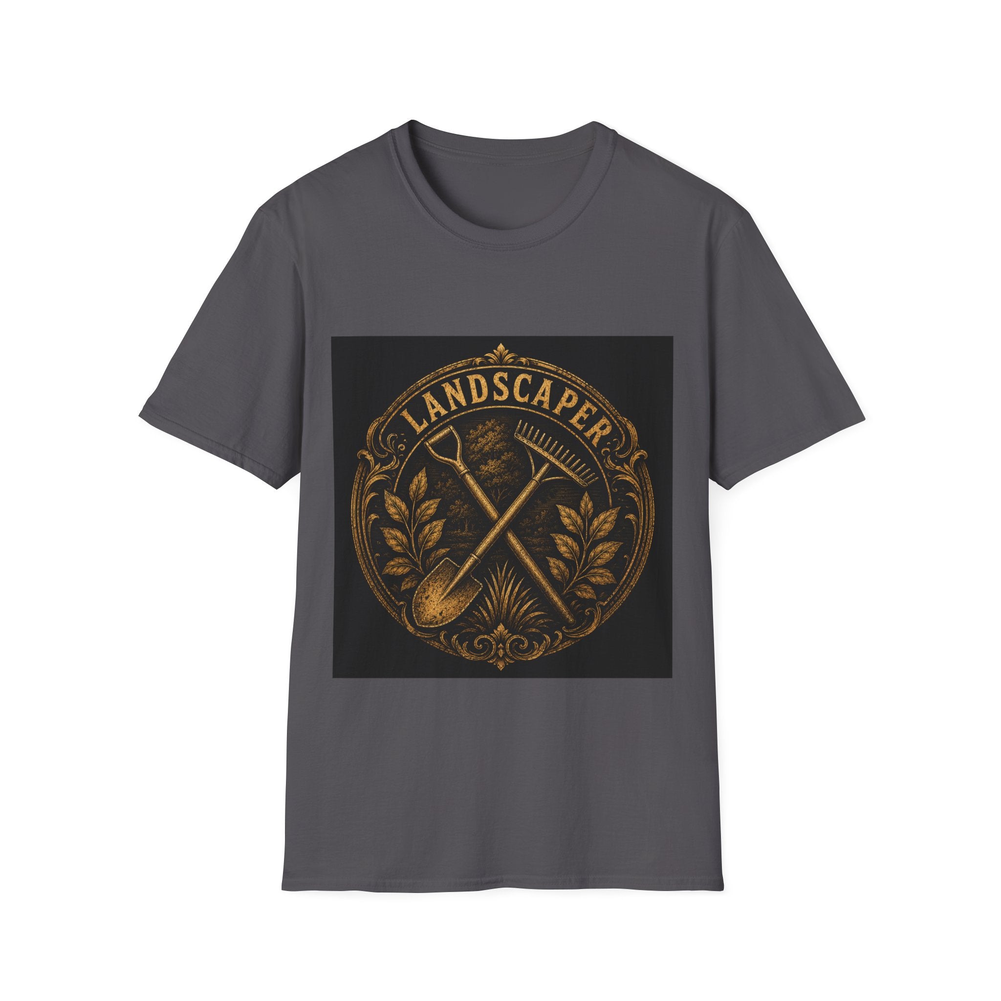Golden Landscaper Emblem Classic Tee