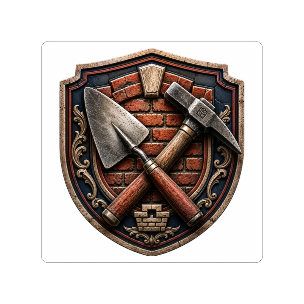 Mason's Badge Sticker