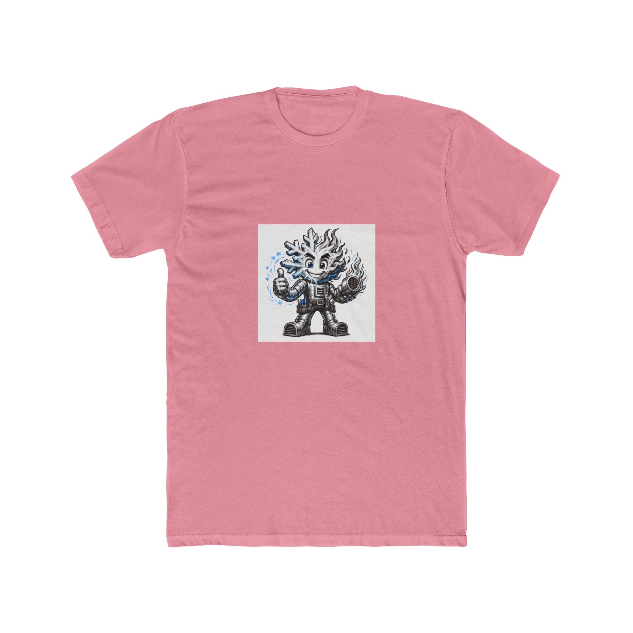 Chilly Robot Snowflake Buddy Tee