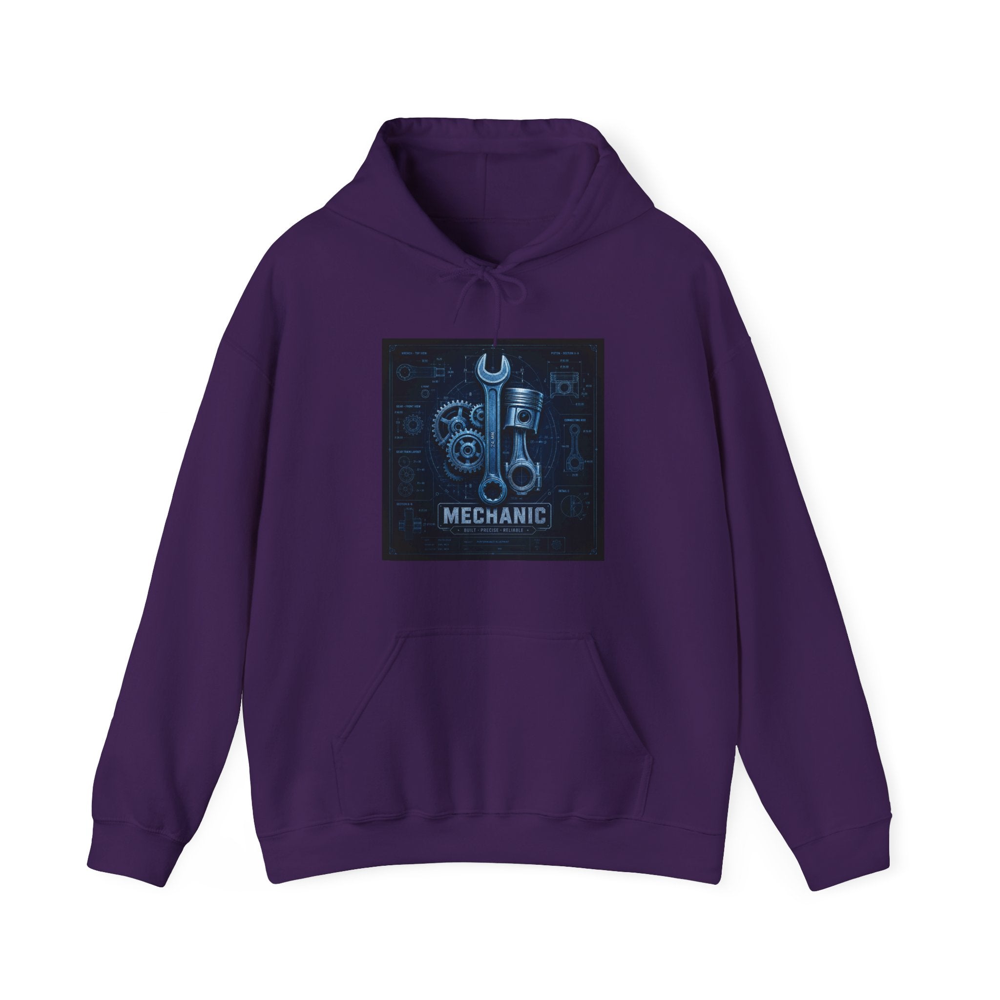 Mechanic Blueprint Hoodie