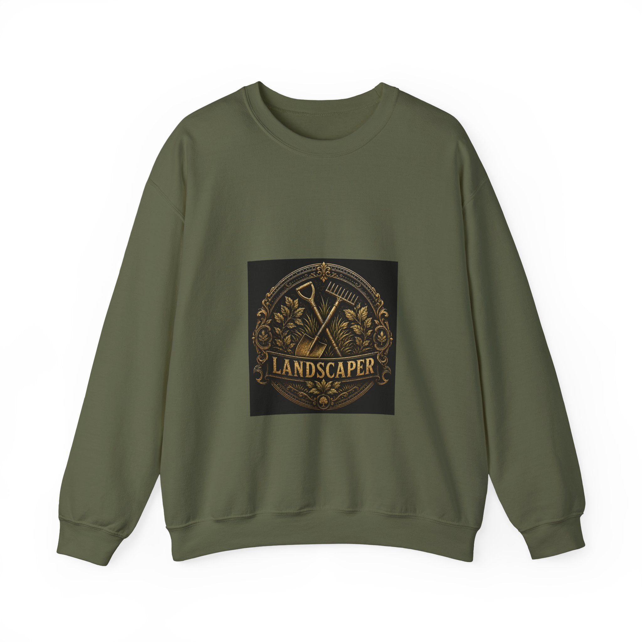 Proud Landscaper Badge Sweatshirt