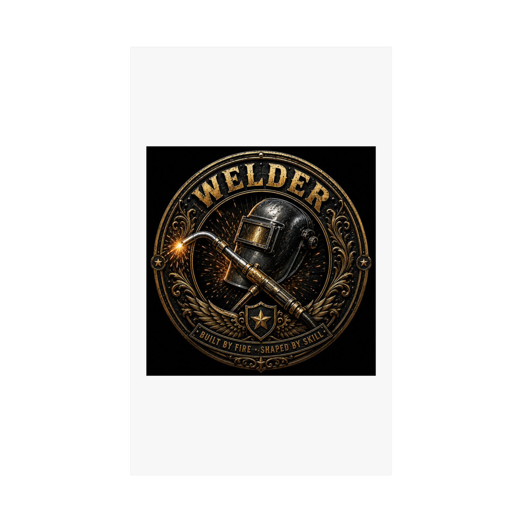 Welder Pride Poster