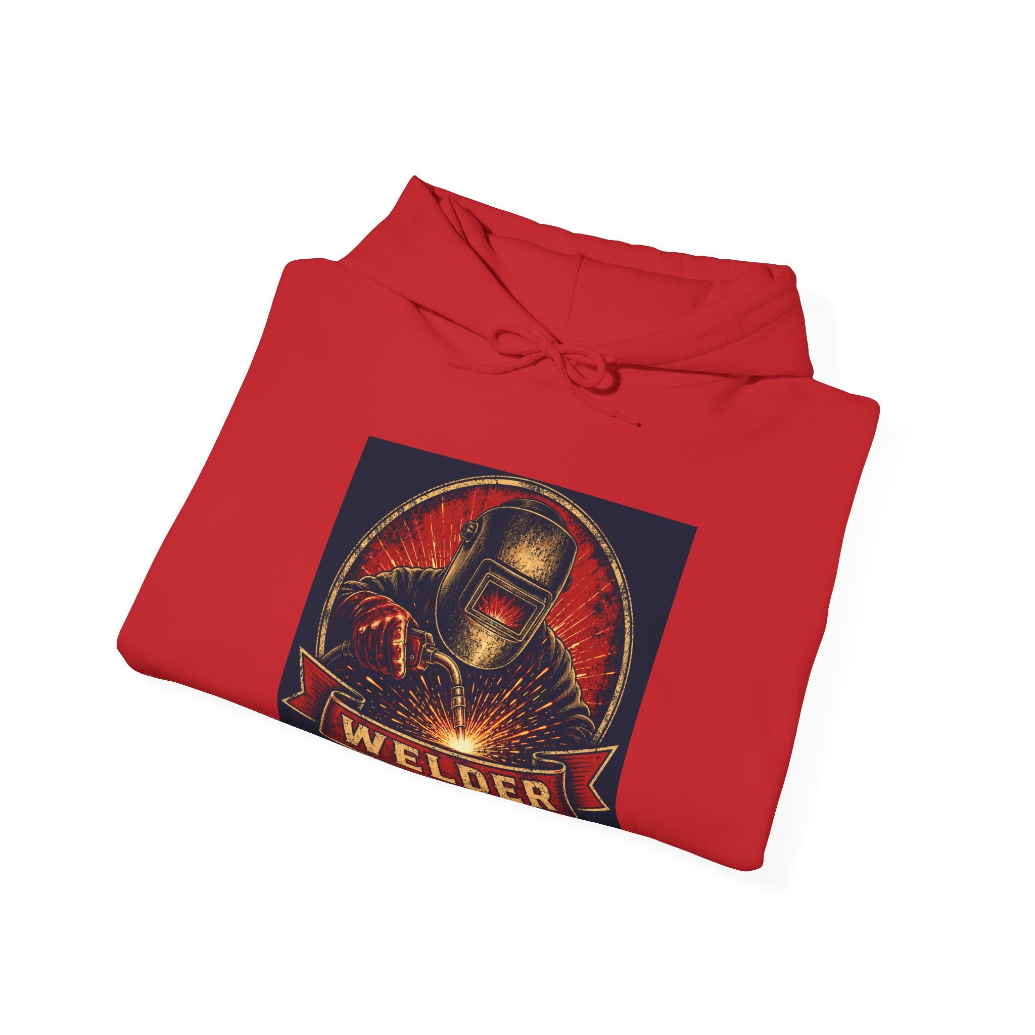 Proud Welder Badge Hoodie