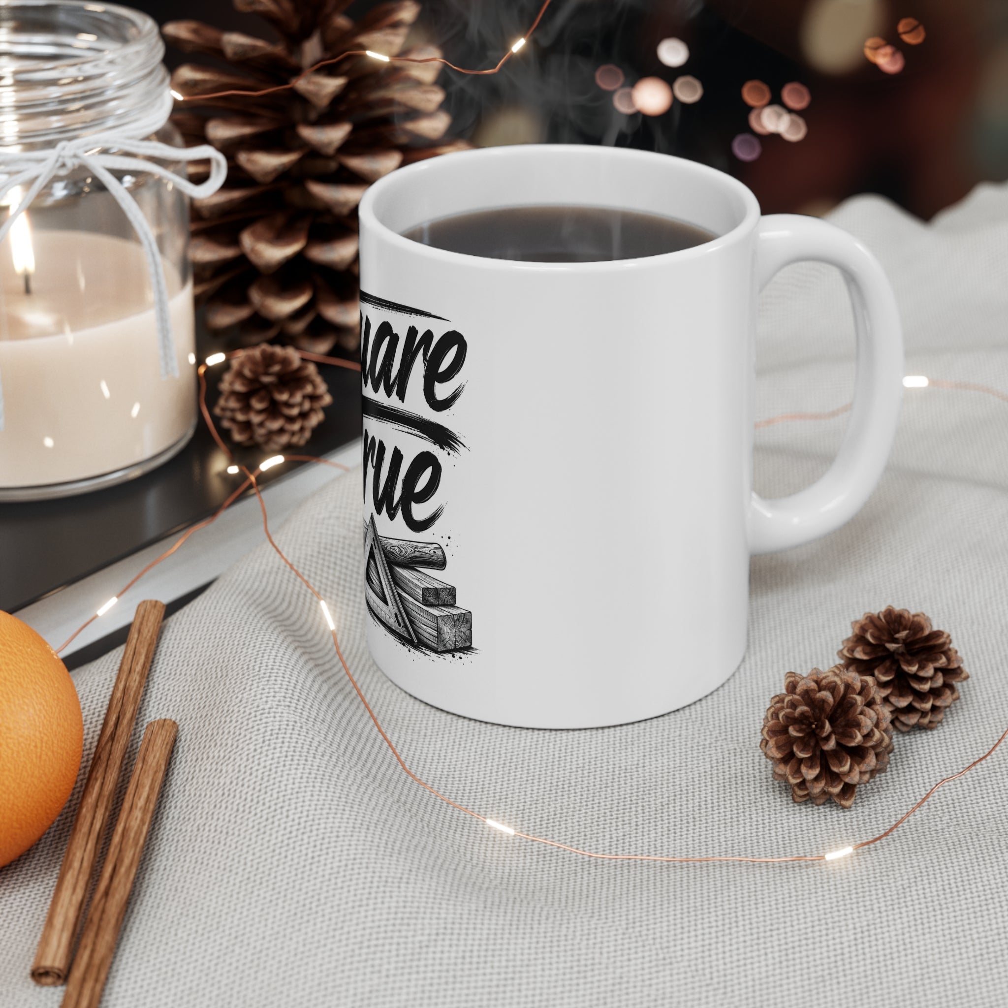 Square And True Mug