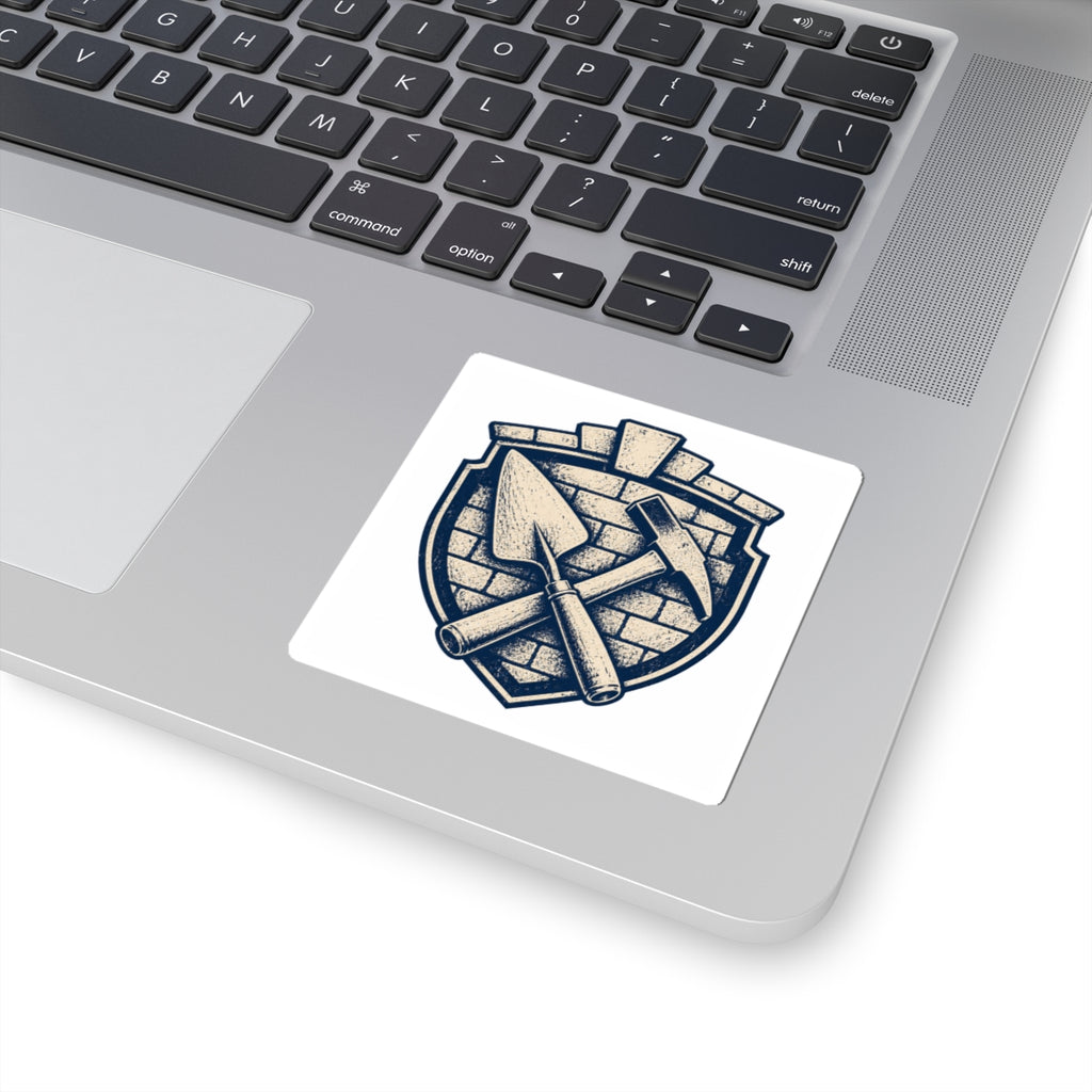 Proud Mason Crest Sticker