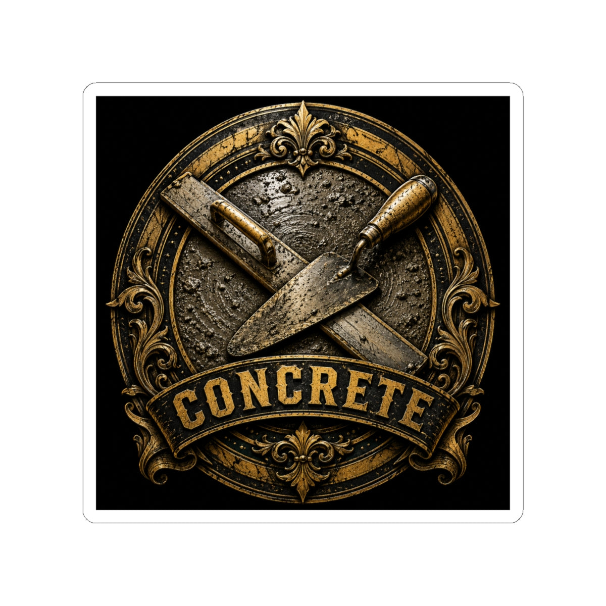 Concrete Craftsmanship Sticker