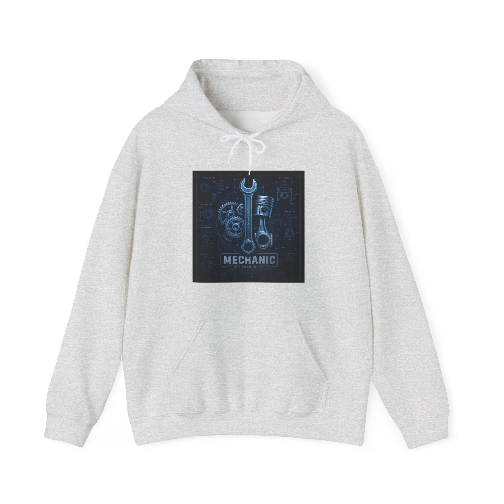 Mechanic Blueprint Hoodie