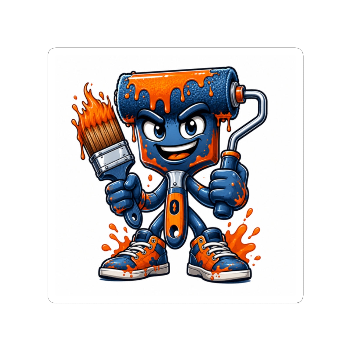 Painting Powerhouse Sticker
