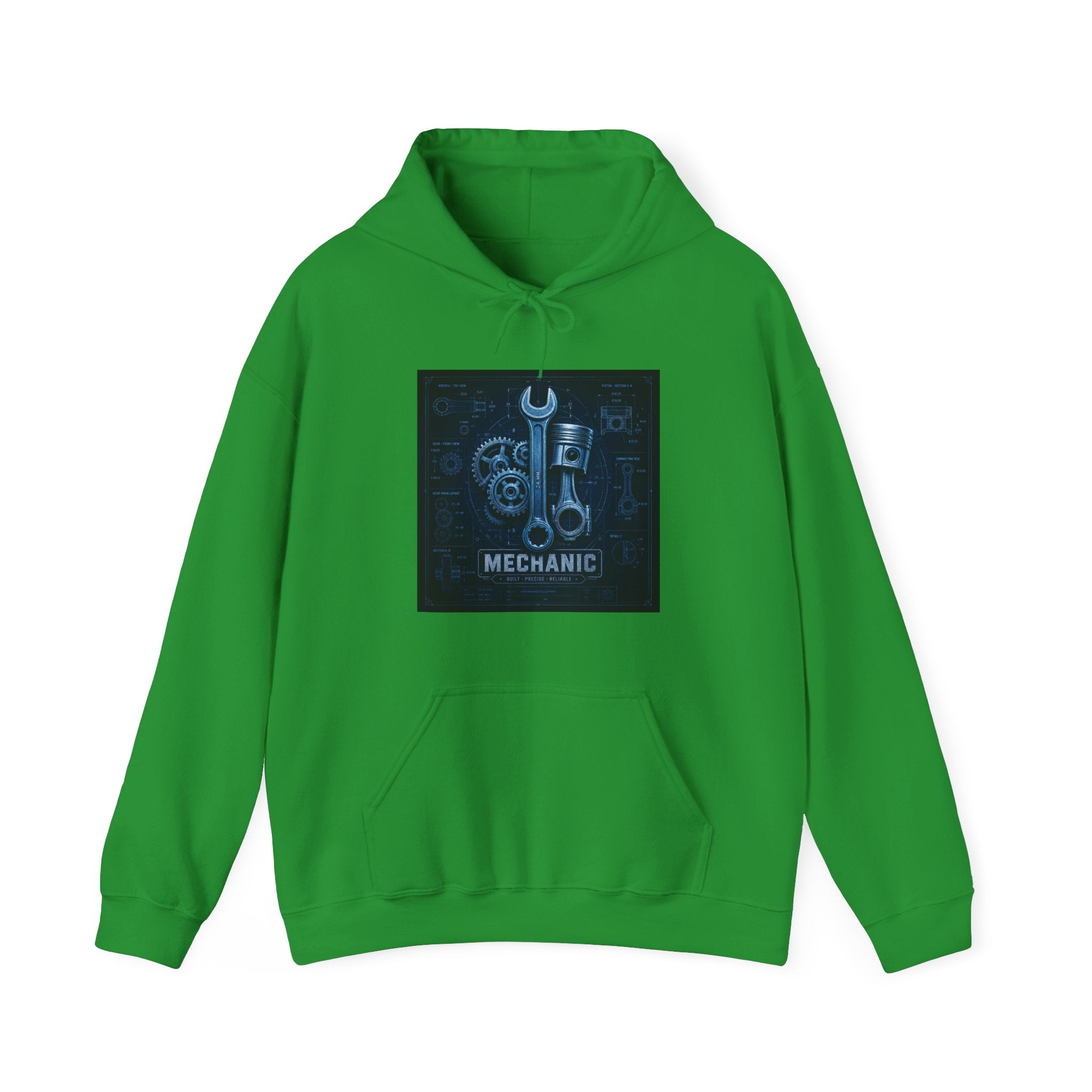 Mechanic Blueprint Hoodie
