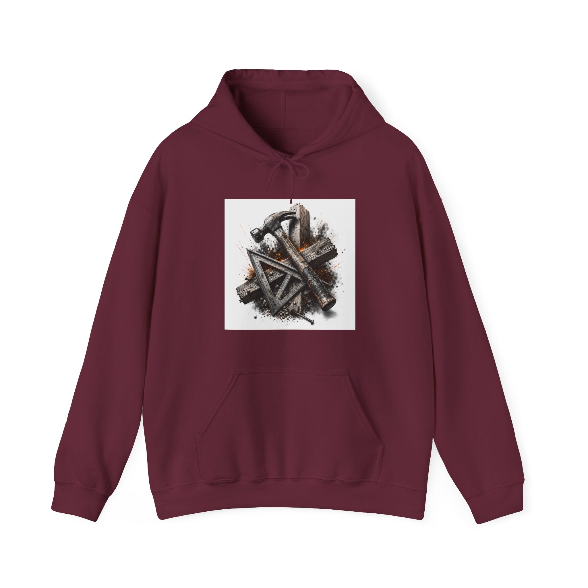 Tough Carpenter's Toolbox Hoodie