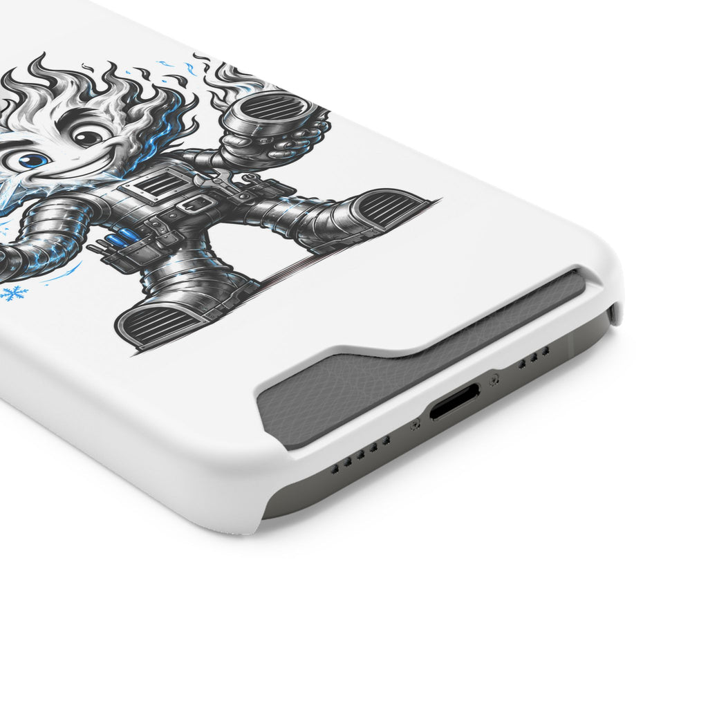 Chilly Robot Snowflake Buddy Phone Case