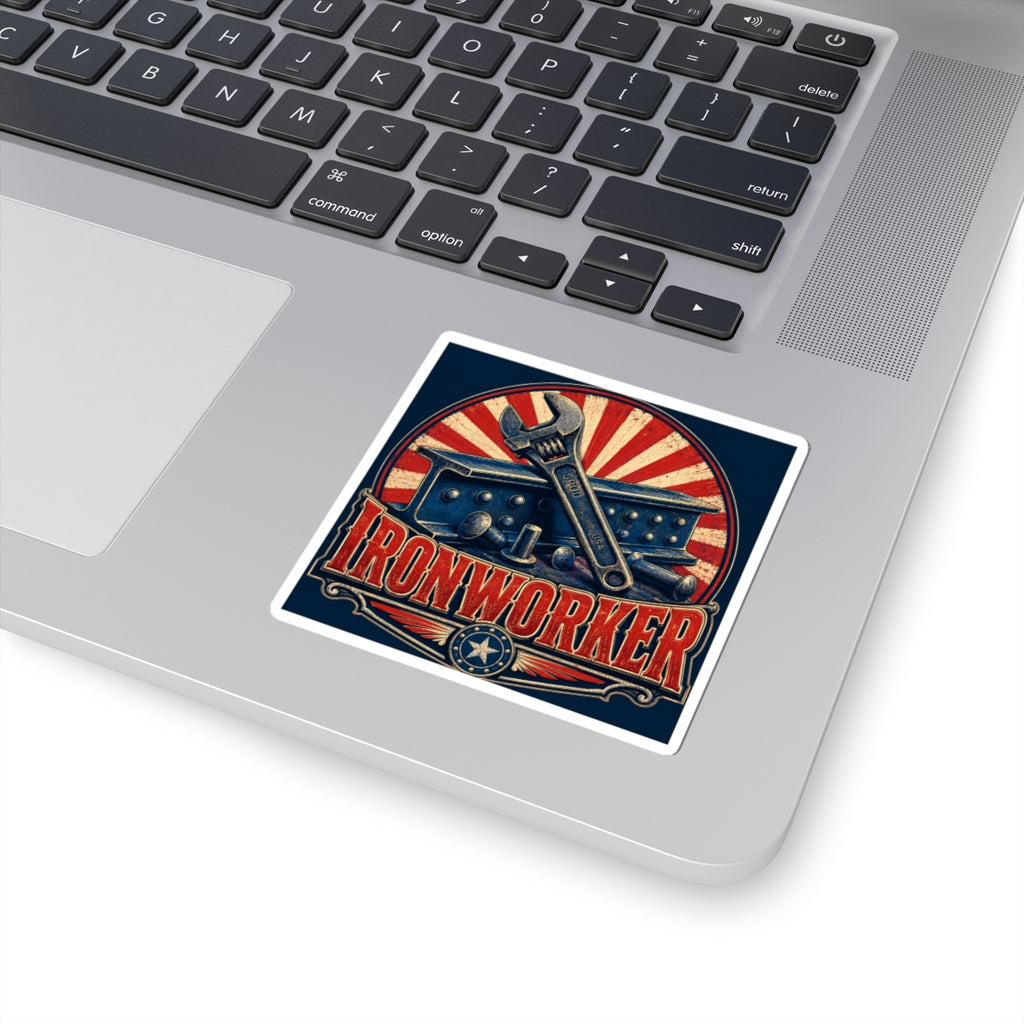 American Ironworker Pride Sticker
