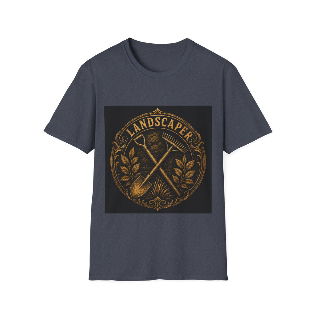 Golden Landscaper Emblem Classic Tee