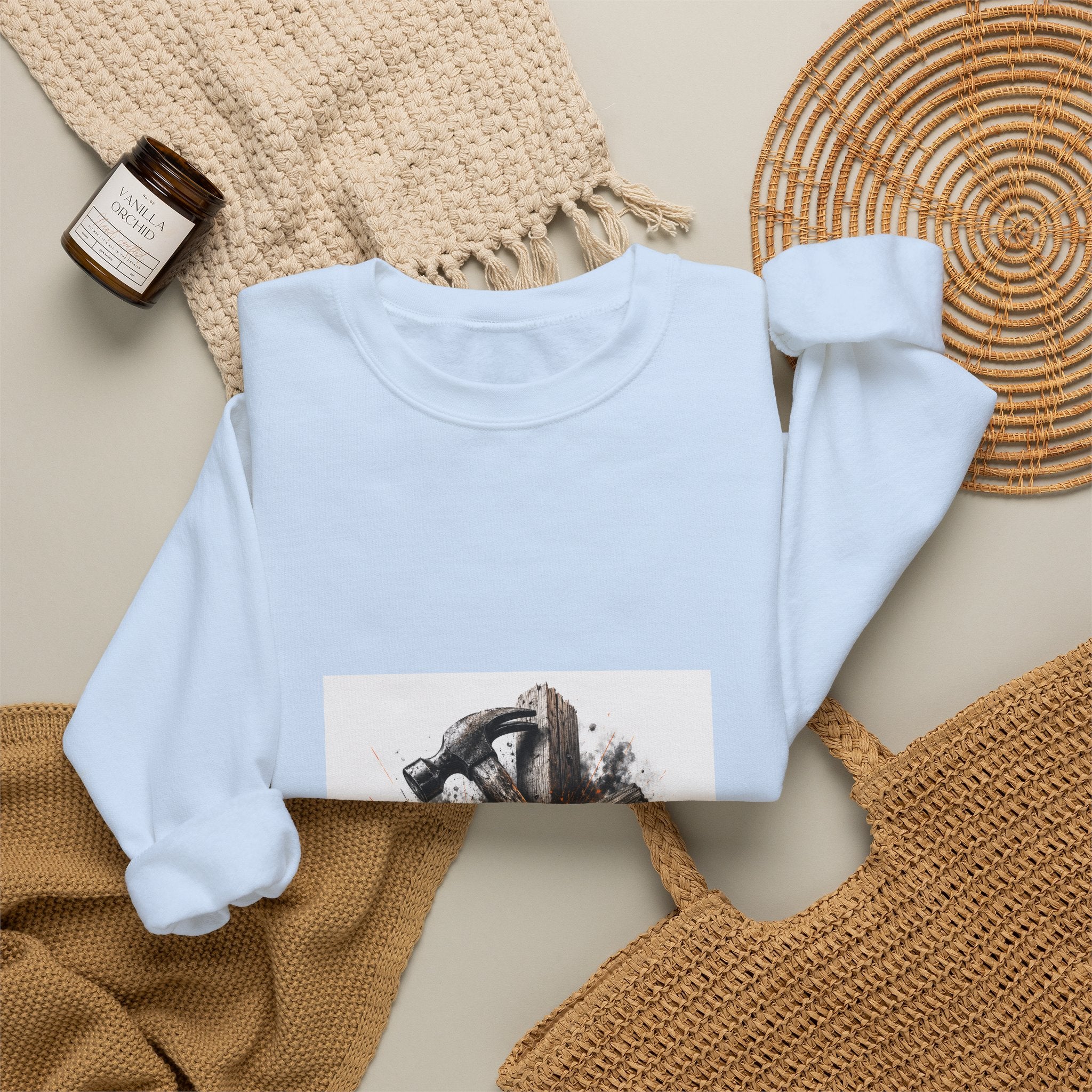 Tough Carpenter's Toolbox Sweatshirt