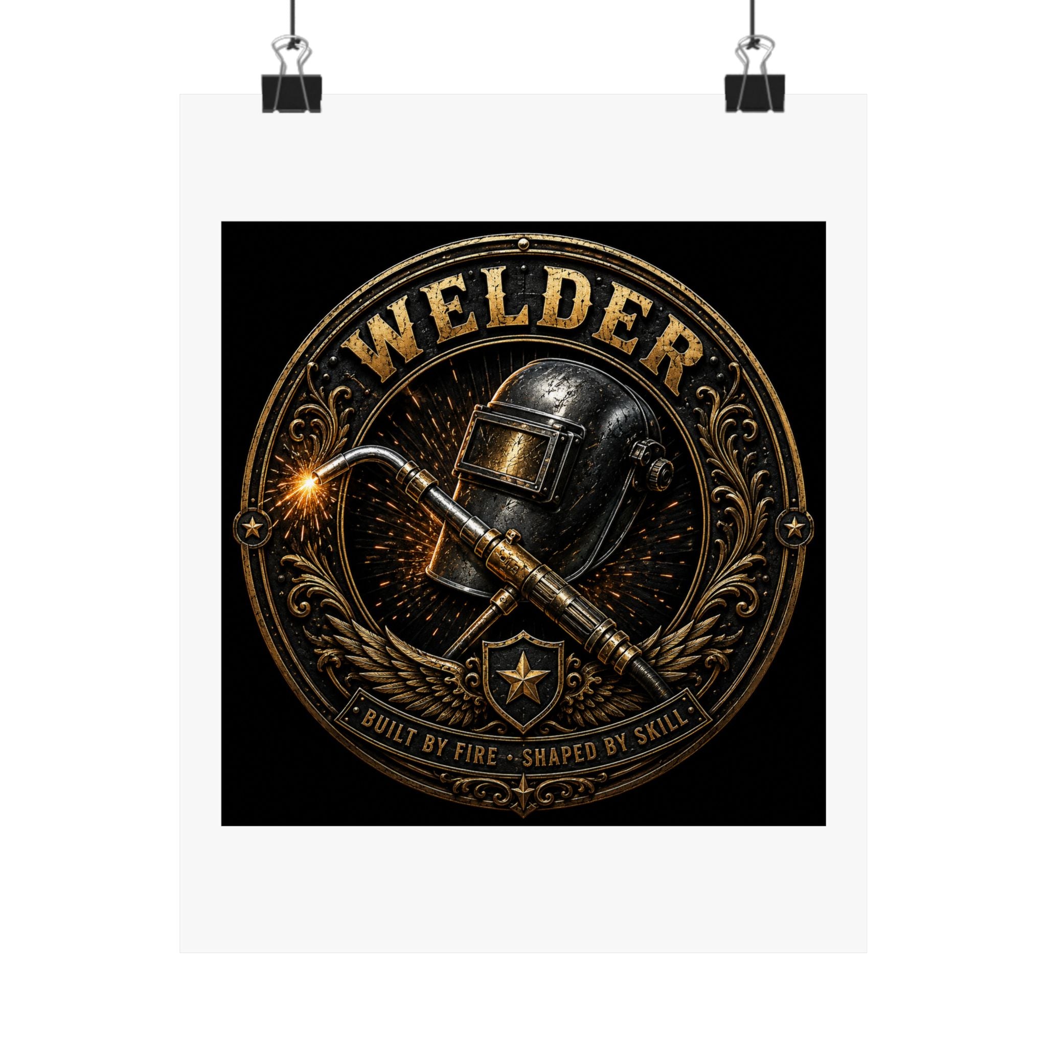 Welder Pride Poster