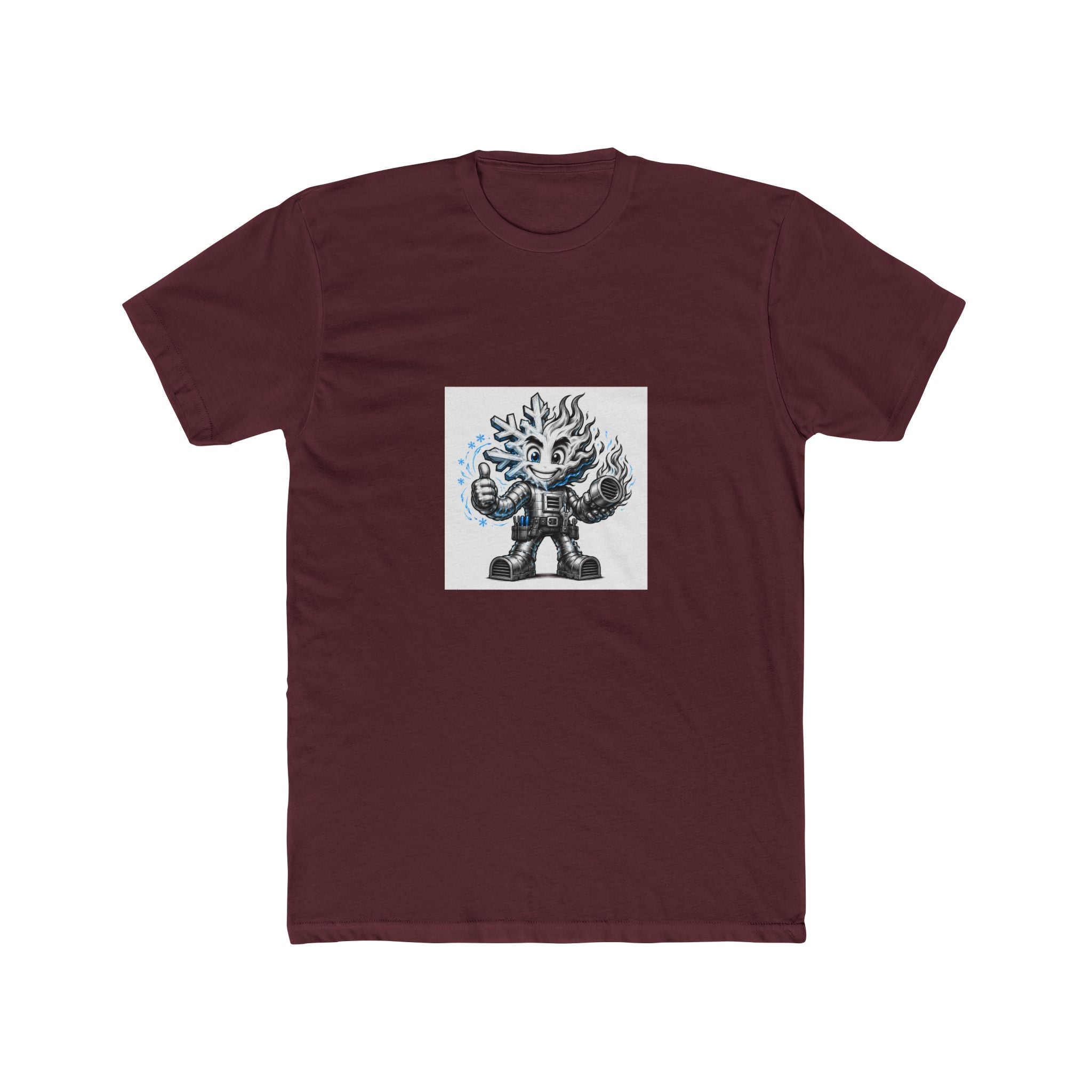 Chilly Robot Snowflake Buddy Tee